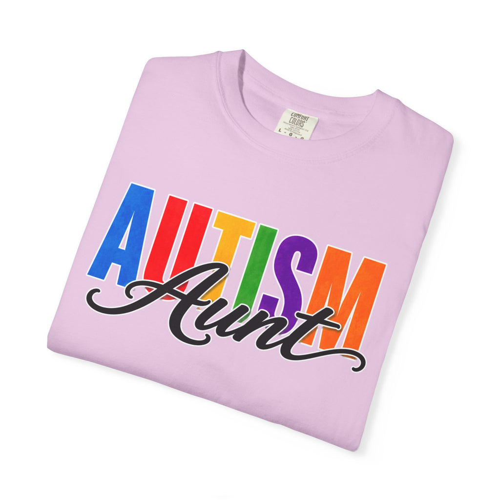 Autism Aunt Shirt Proud Autism Aunt T Shirt Autism Awareness Autism Acceptance Gift Puzzle Heart Special Needs Family Tee