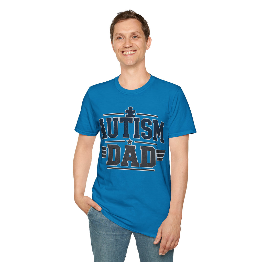 Autism Dad T-Shirt — Proud Autism Awareness Tee for Fathers