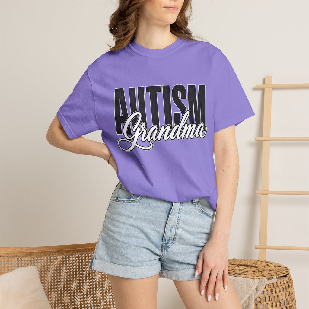 Autism Grandma Shirt Proud Autism Grandma T Shirt Autism Awareness Autism Acceptance Gift Puzzle Heart Special Needs Grandma Tee
