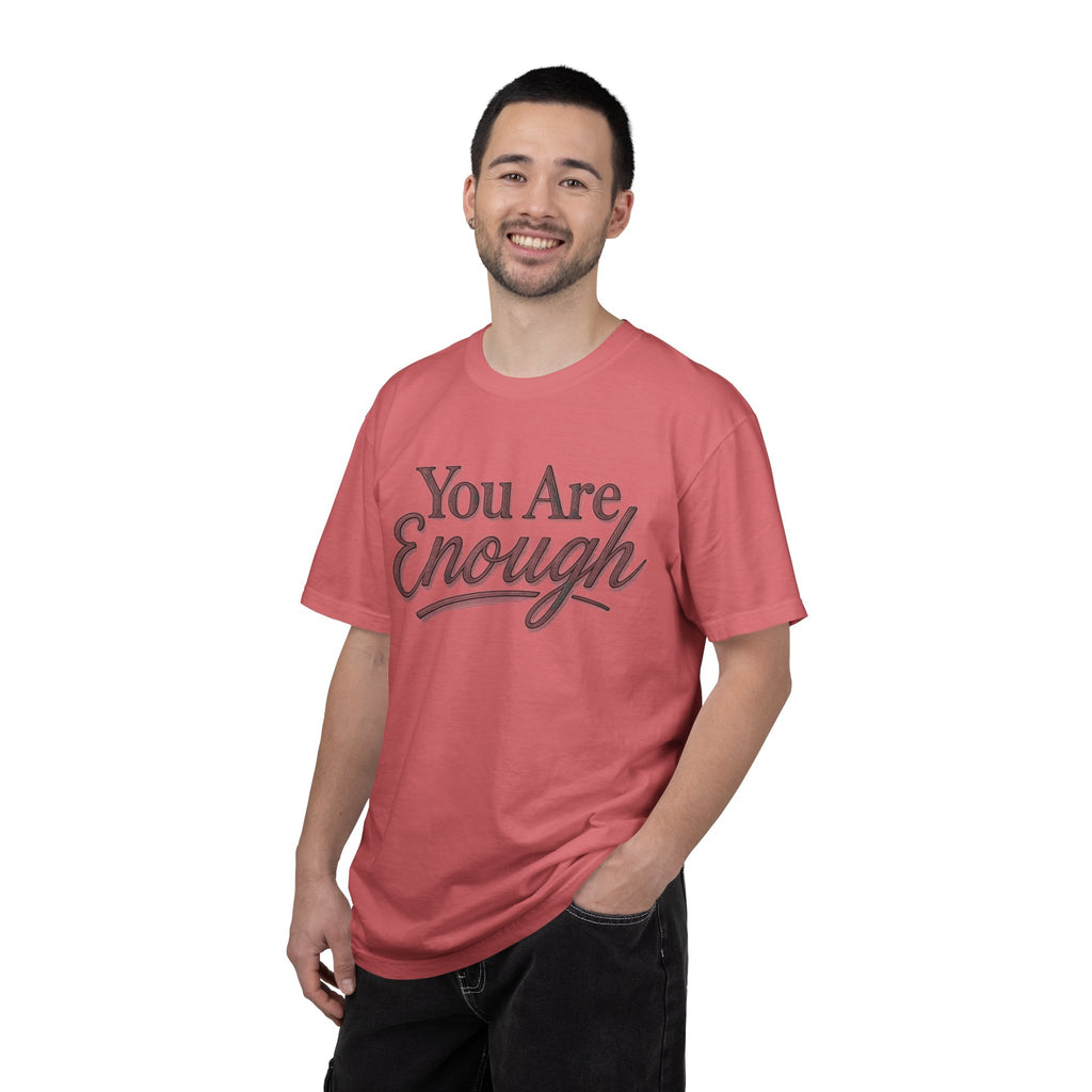 You Are Enough Shirt Inspirational T Shirt Positive Affirmation Tee Mental Health Awareness Shirt Self Love Gift Motivational Apparel