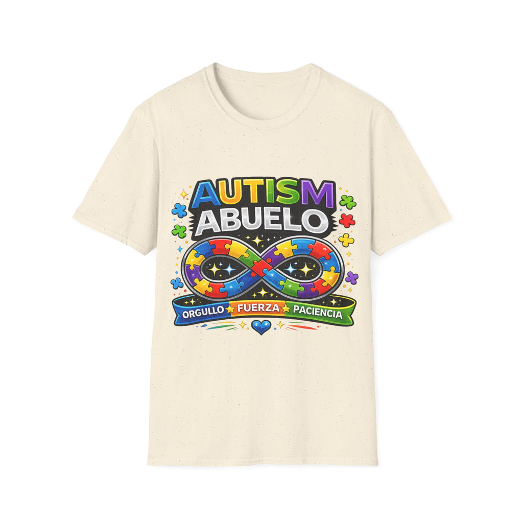 Autism Abuelo Shirt, Proud Autism Grandpa Tee, Spanish Grandpa Gift, Autism Acceptance Shirt, Infinity Symbol T-Shirt, Autism Family Apparel