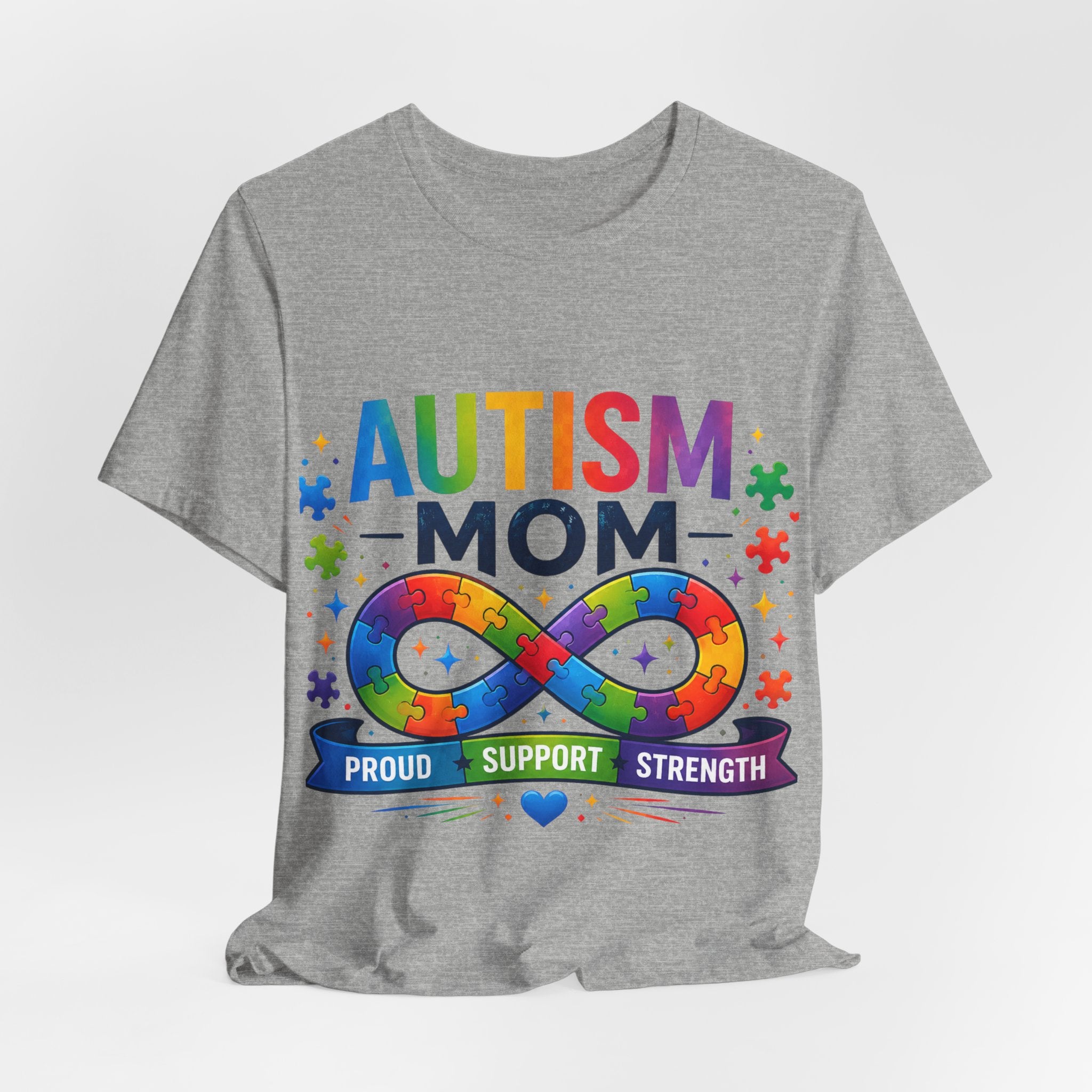 Autism Mom Shirt, Autism Infinity Ribbon Tee, Proud Autism Mom Gift, Autism Acceptance Shirt, Special Needs Mom, Inclusion Apparel