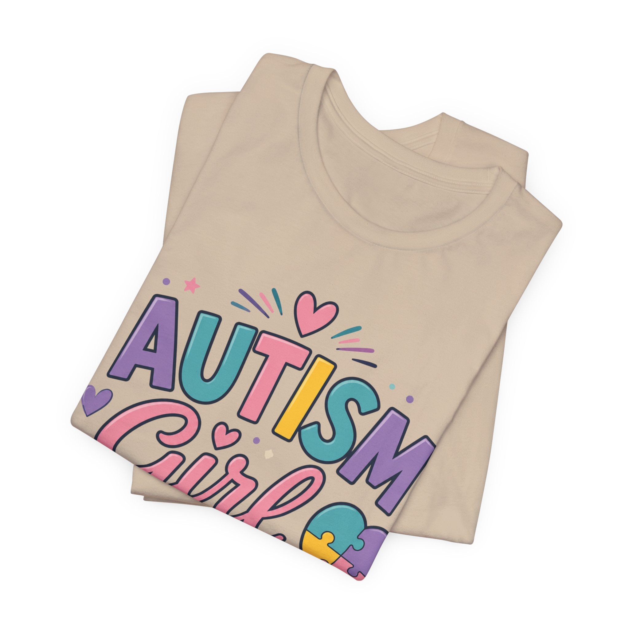 Autism Girl Mom T-Shirt | Puzzle Heart Mom Tee, Neurodiversity Support