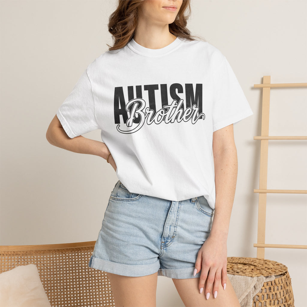 Autism Brother Shirt Proud Autism Brother T Shirt Autism Awareness Autism Acceptance Gift Puzzle Heart Special Needs Sibling Tee