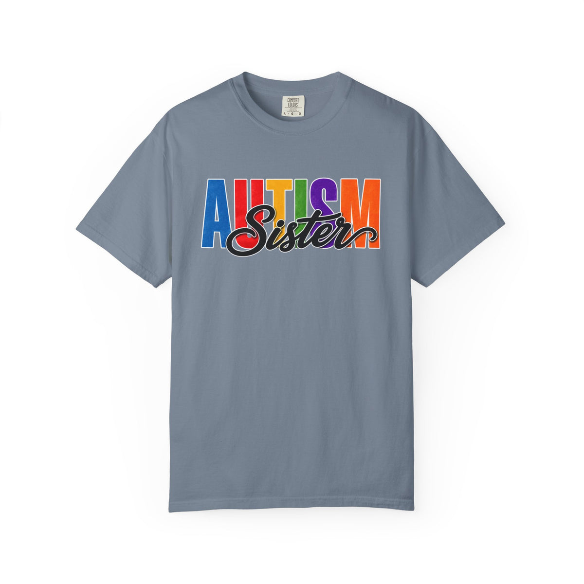 Autism Sister Shirt Proud Autism Sister T Shirt Autism Awareness Autism Acceptance Gift Puzzle Heart Special Needs Sibling Tee
