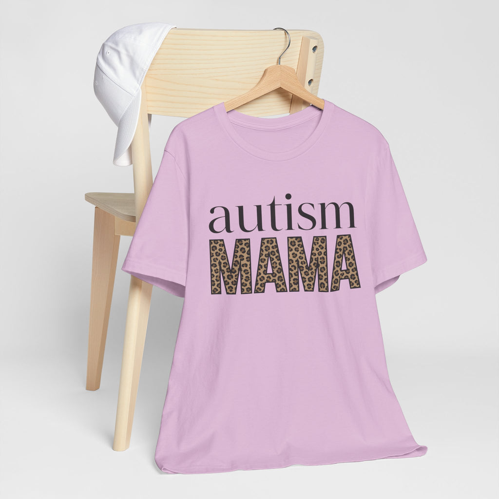 Autism MAMA Leopard Print Tee | Autism Awareness Shirt