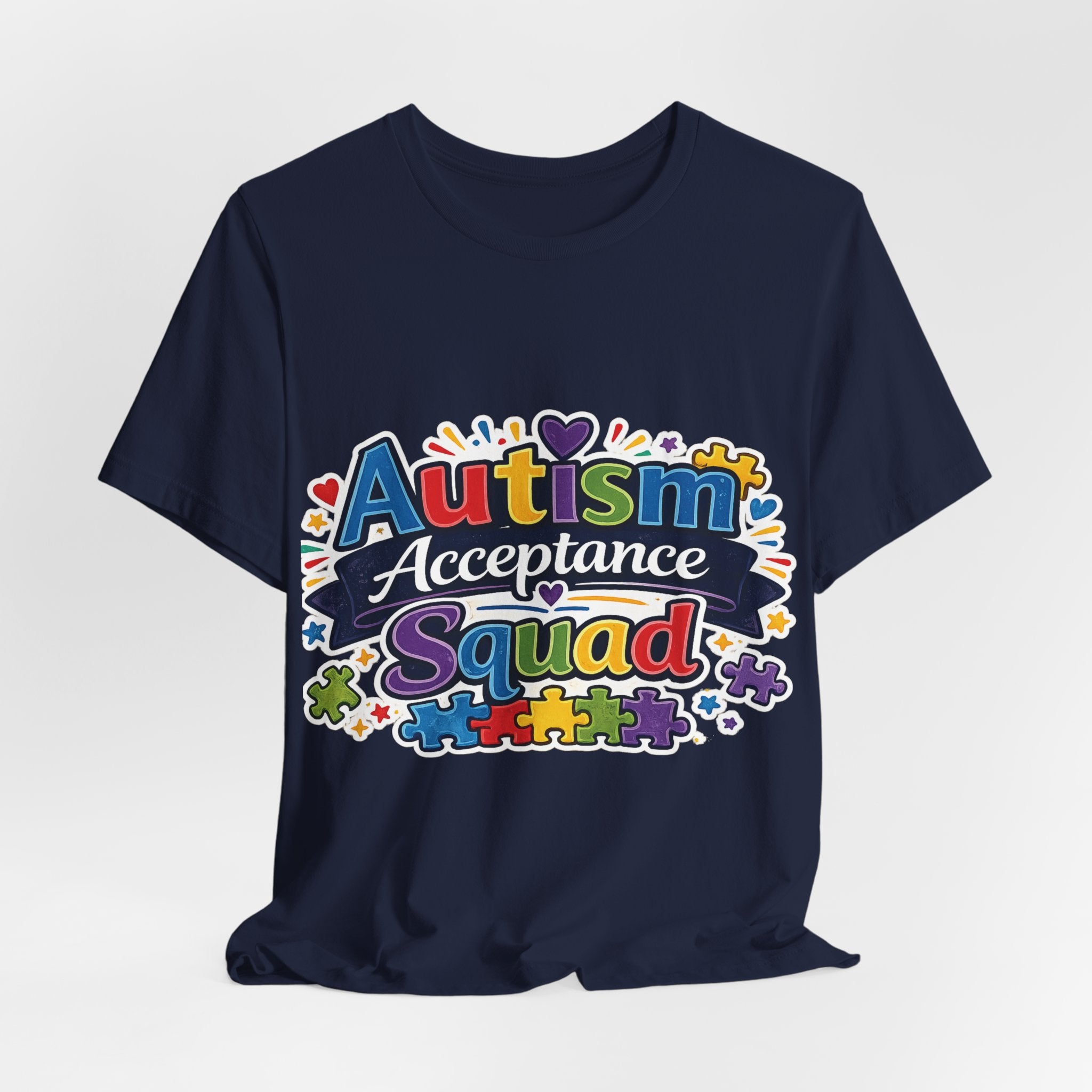 Autism Acceptance Squad Shirt, Autism T-Shirt, Inclusion Tee, Infinity Symbol Shirt, Neurodiversity Gift, Autism Family Apparel