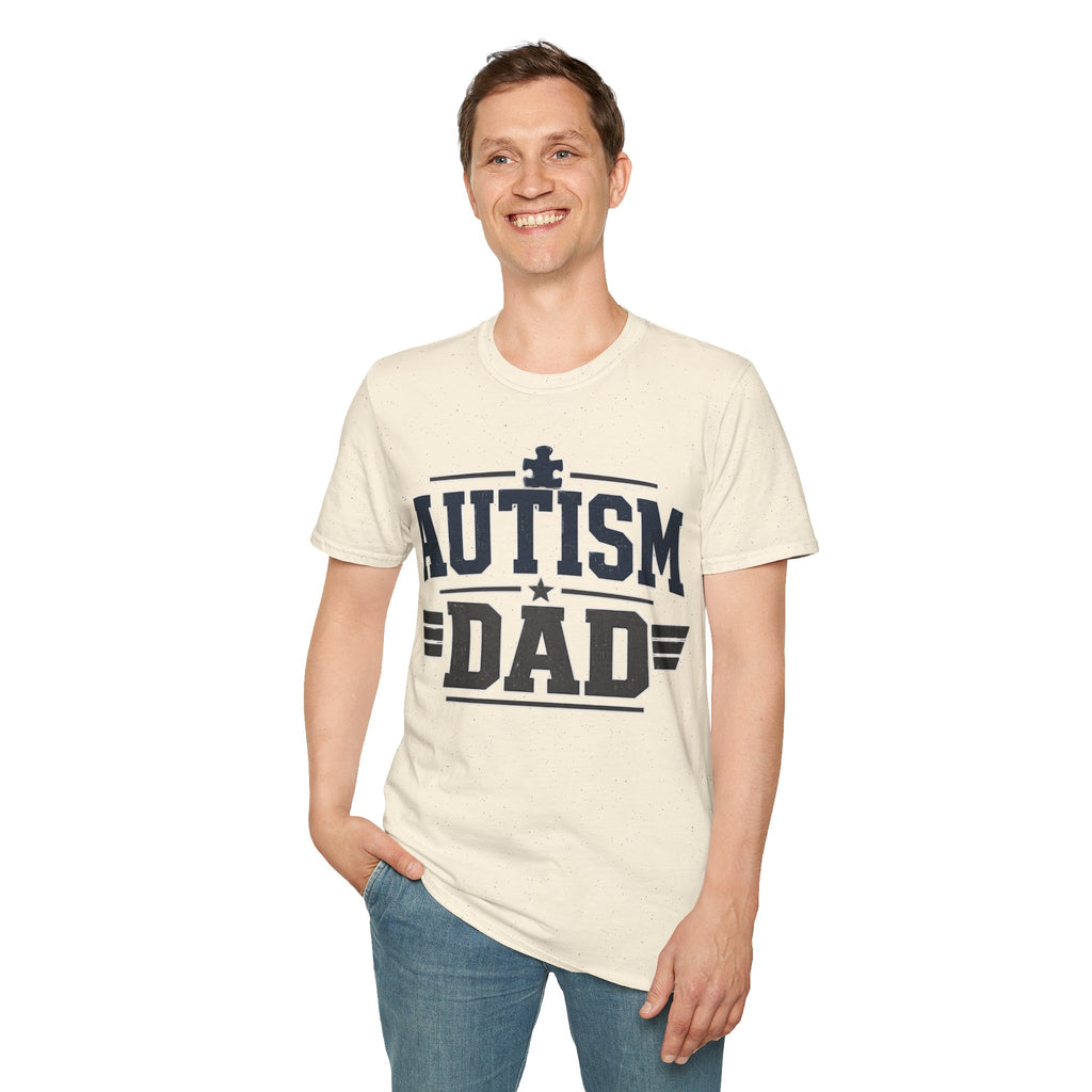 Autism Dad T-Shirt — Proud Autism Awareness Tee for Fathers