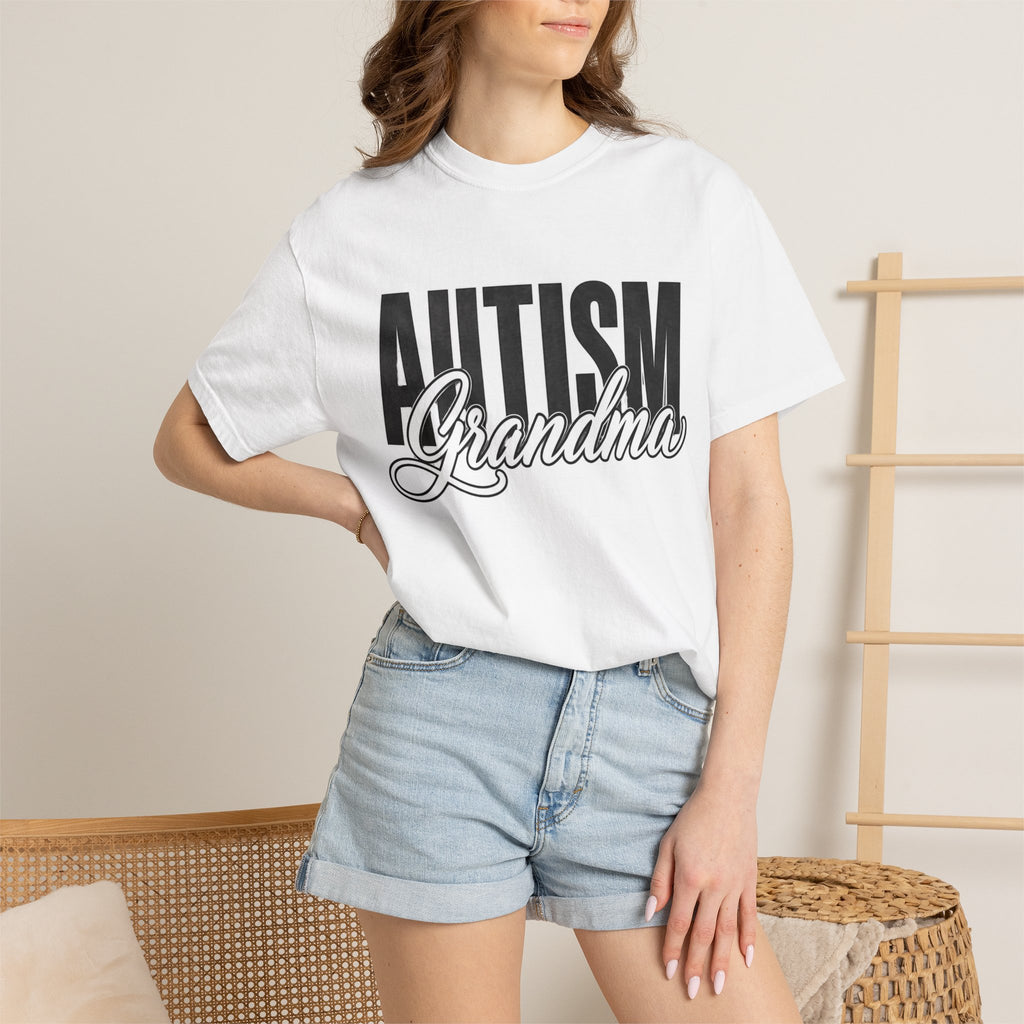 Autism Grandma Shirt Proud Autism Grandma T Shirt Autism Awareness Autism Acceptance Gift Puzzle Heart Special Needs Grandma Tee