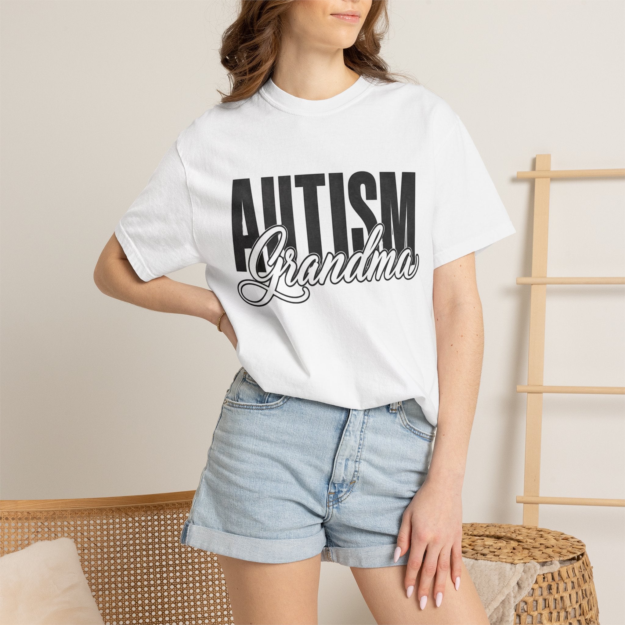 Autism Grandma Shirt Proud Autism Grandma T Shirt Autism Awareness Autism Acceptance Gift Puzzle Heart Special Needs Grandma Tee