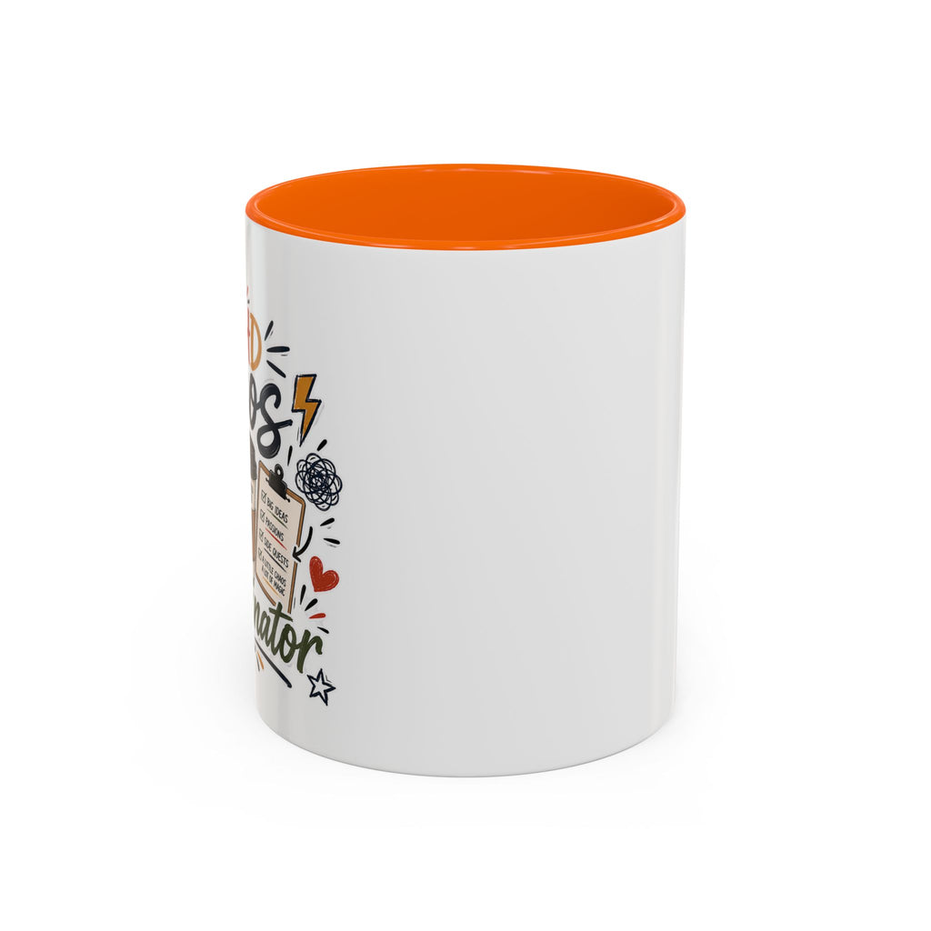 ADHD Chaos Coordinator Mug | Funny ADHD Coffee Mug | Mental Health Awareness Cup | Ceramic Coffee Mug for Moms, Teachers & ADHD Lovers