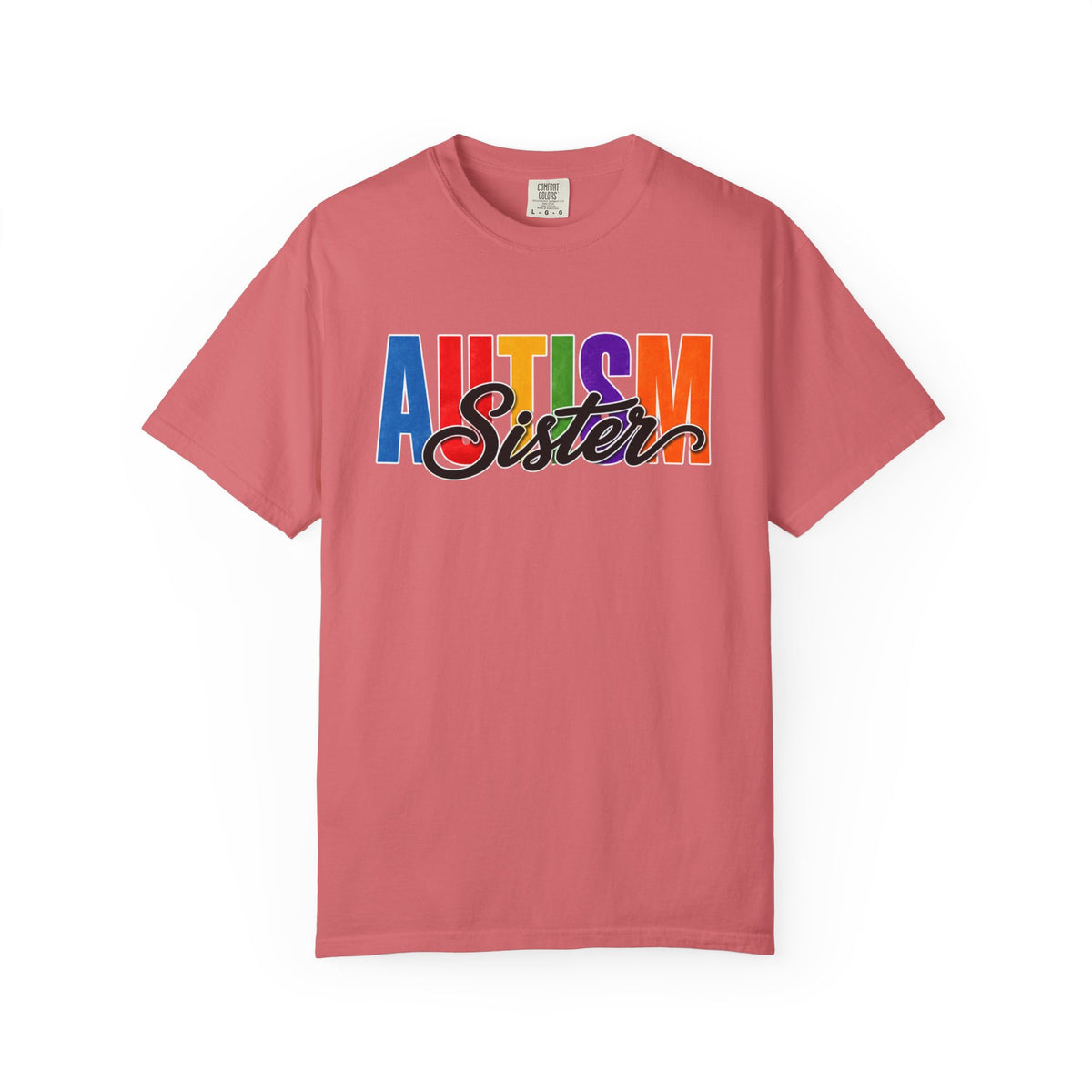 Autism Sister Shirt Proud Autism Sister T Shirt Autism Awareness Autism Acceptance Gift Puzzle Heart Special Needs Sibling Tee