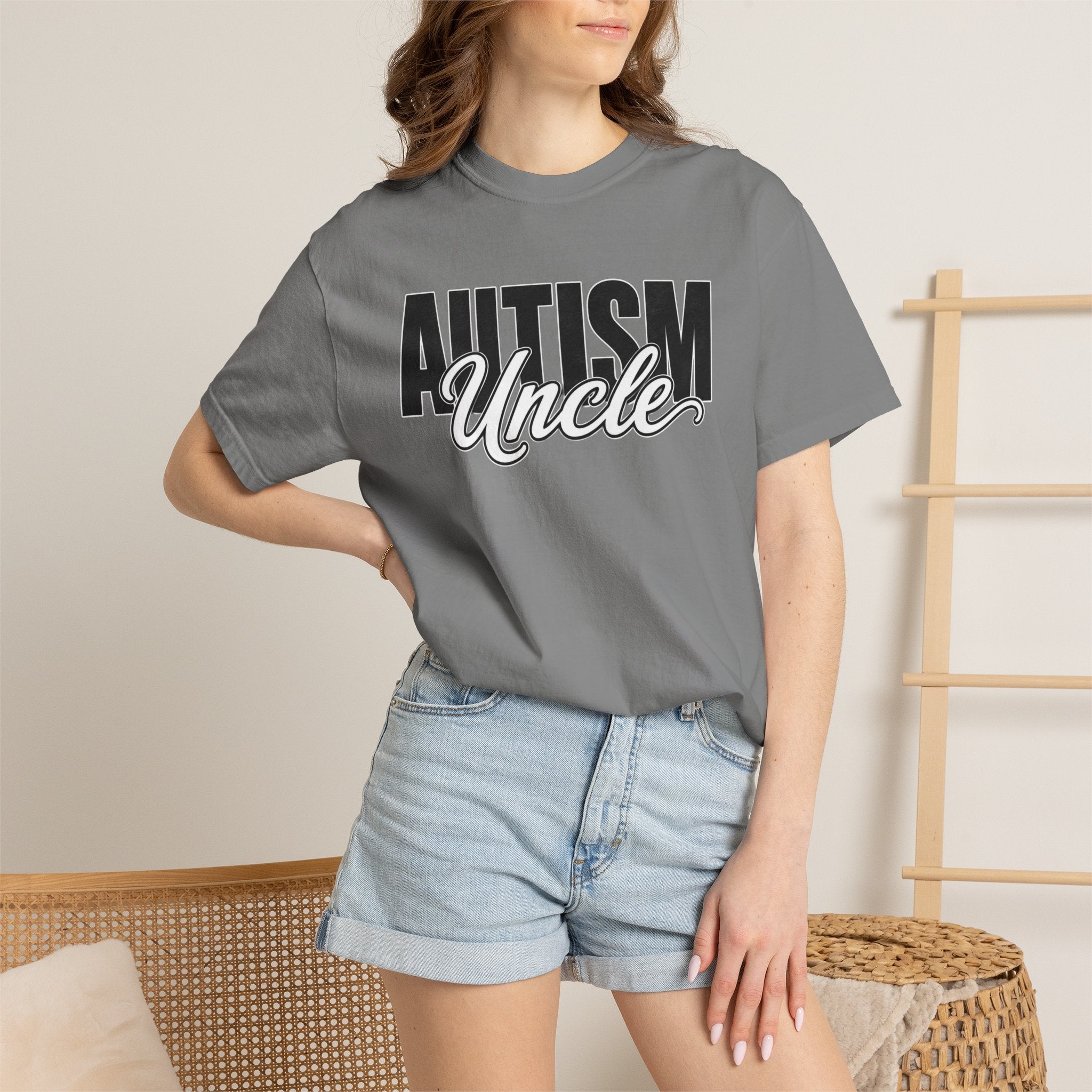 Autism Uncle Shirt Proud Autism Uncle T Shirt Autism Awareness Autism Acceptance Gift Puzzle Heart Special Needs Family Tee