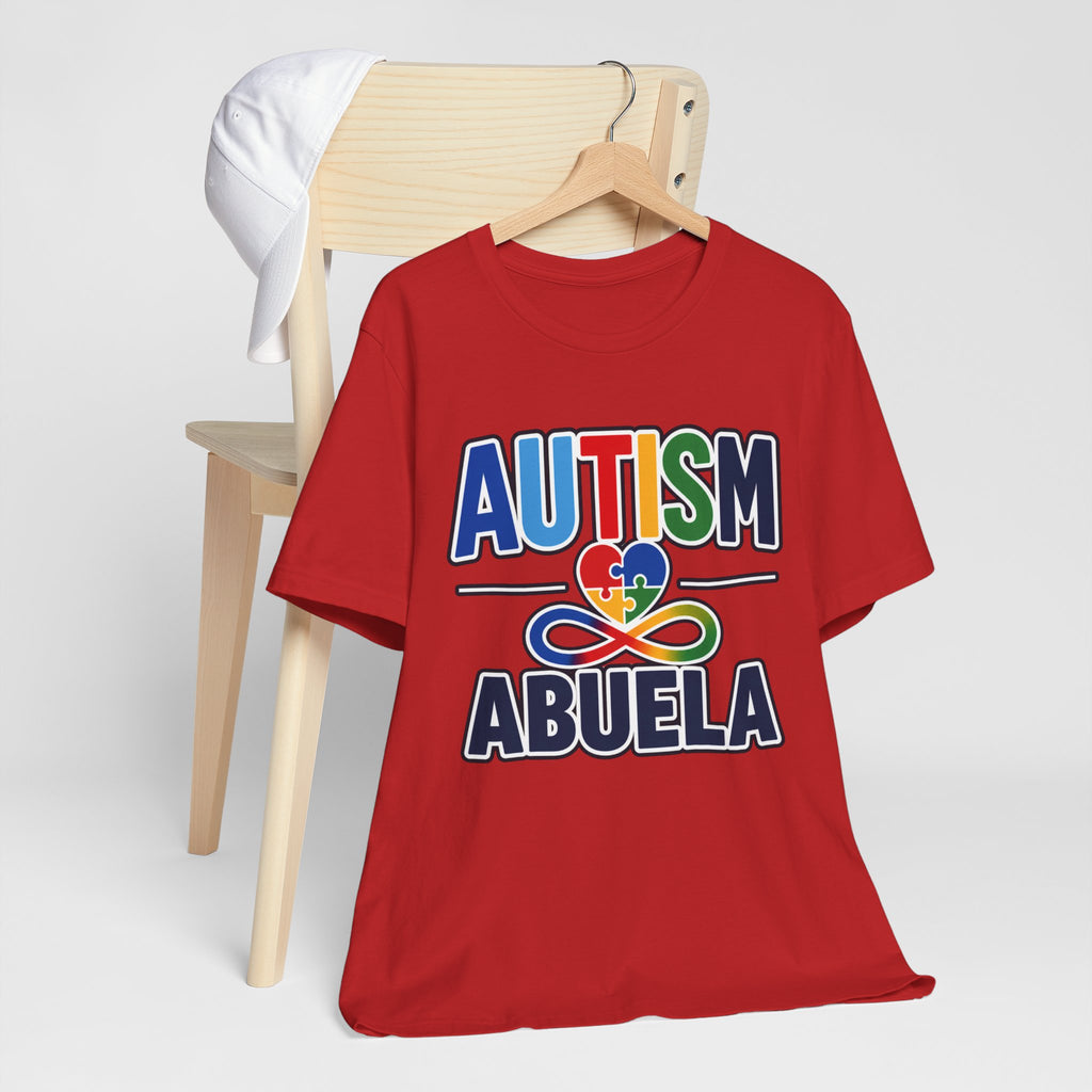 Autism Abuela Shirt Autism Grandma T Shirt Spanish Grandma Gift Puzzle Heart Autism Awareness Autism Acceptance Special Needs Family