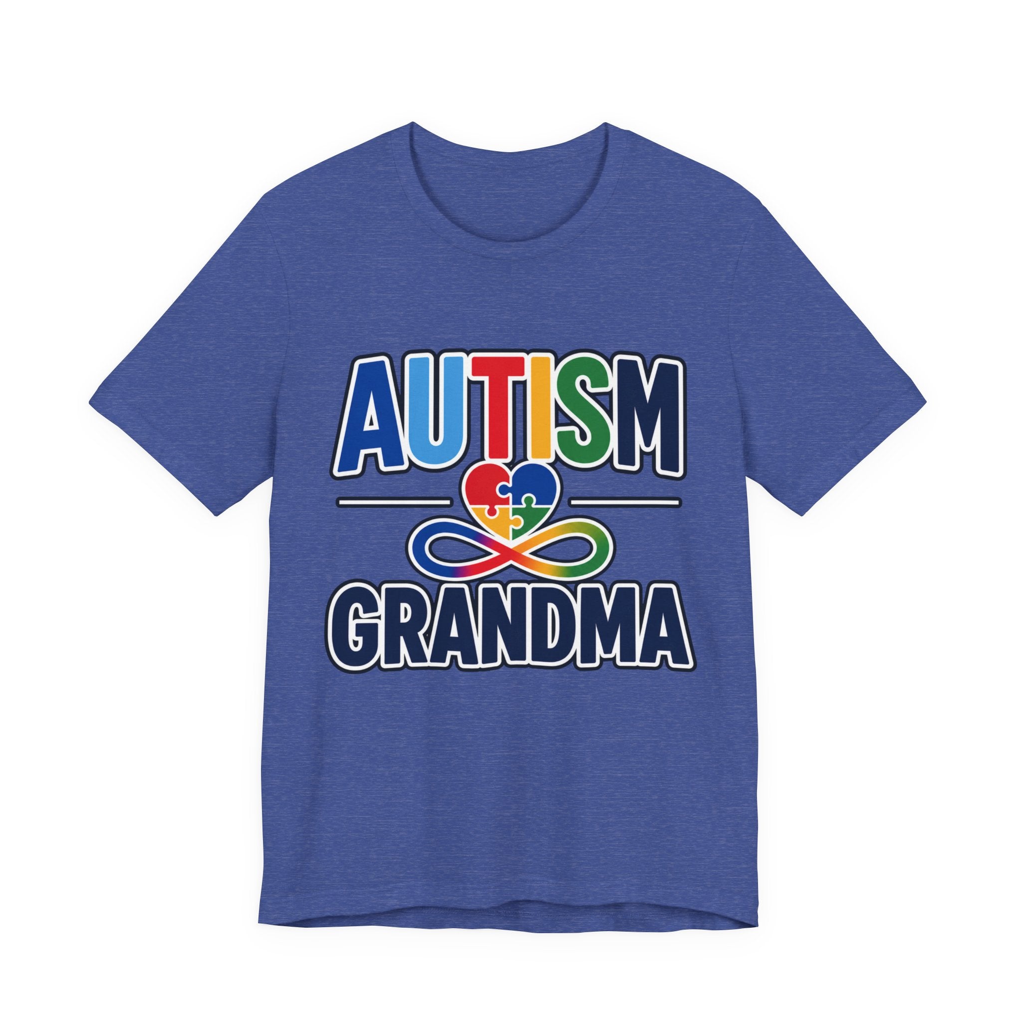 Autism Grandma Shirt | Puzzle Heart Infinity T-Shirt | Proud Autism Grandma Tee | Autism Awareness & Acceptance Gift