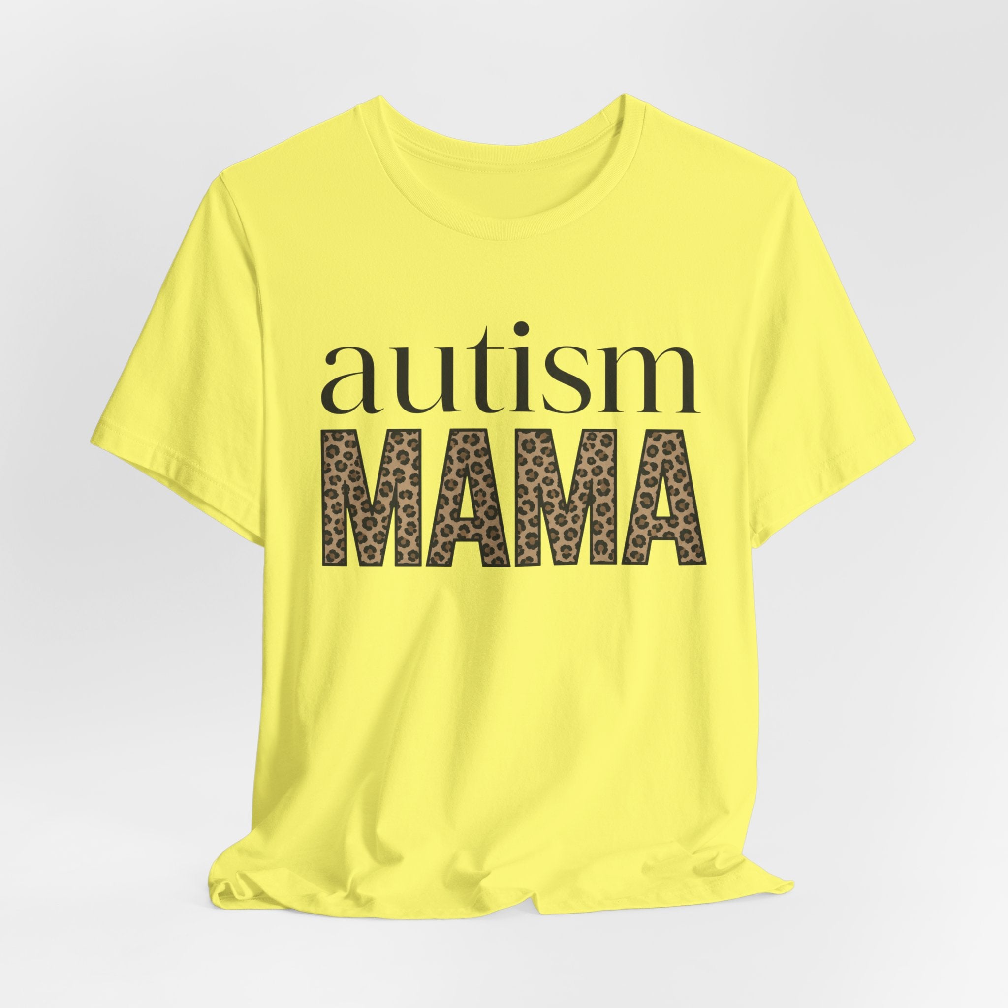 Autism MAMA Leopard Print Tee | Autism Awareness Shirt