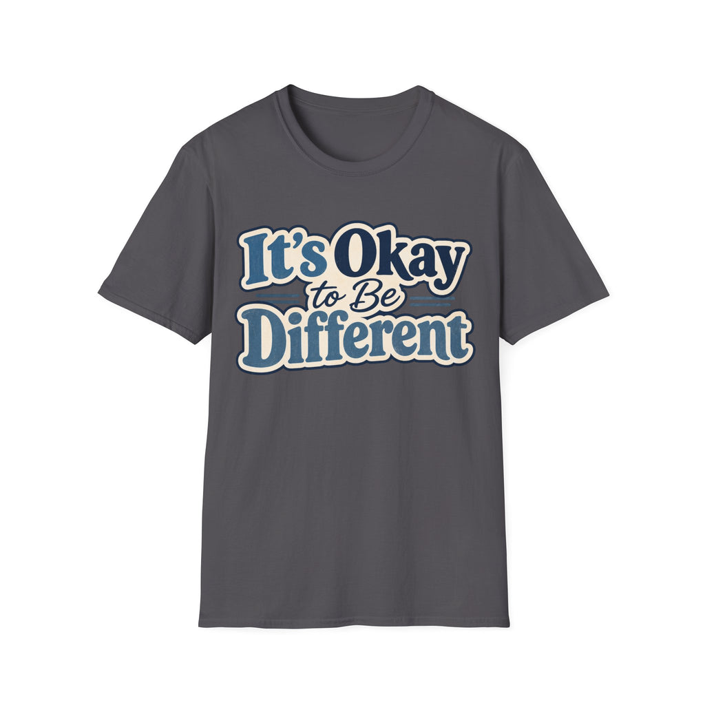 It's Okay to Be Different Shirt, Autism Awareness Tee, Neurodiversity Shirt, Inclusion Acceptance T-Shirt, Special Education Teacher Gift
