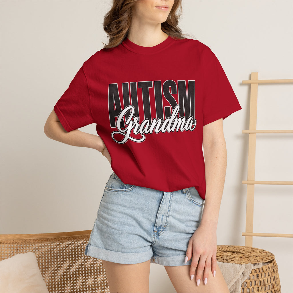 Autism Grandma Shirt Proud Autism Grandma T Shirt Autism Awareness Autism Acceptance Gift Puzzle Heart Special Needs Grandma Tee