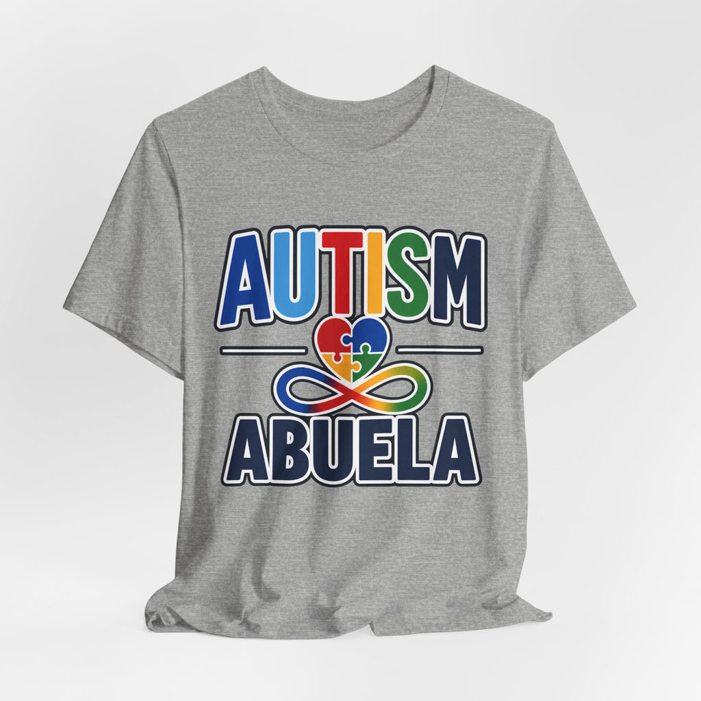 Autism Abuela Shirt Autism Grandma T Shirt Spanish Grandma Gift Puzzle Heart Autism Awareness Autism Acceptance Special Needs Family