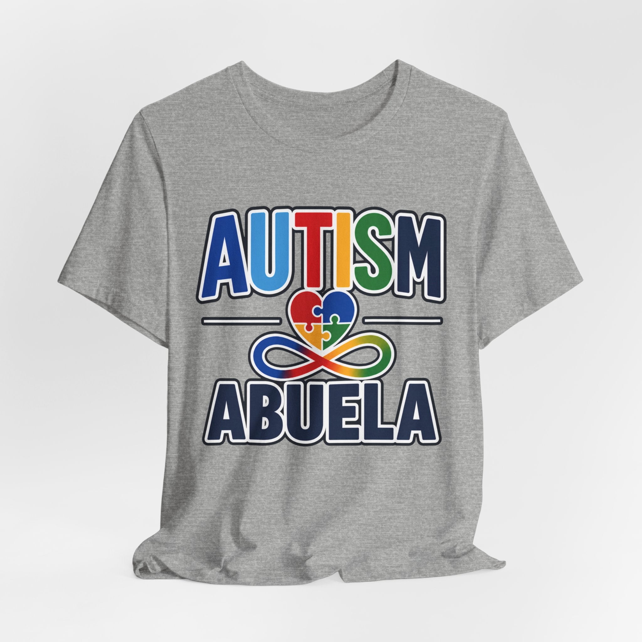 Autism Abuela Shirt Autism Grandma T Shirt Spanish Grandma Gift Puzzle Heart Autism Awareness Autism Acceptance Special Needs Family