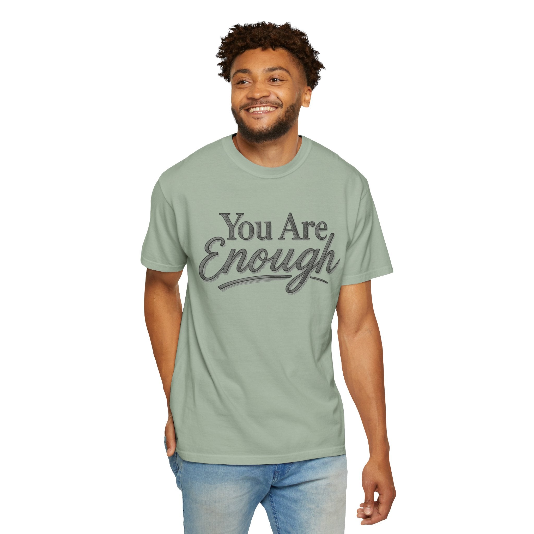 You Are Enough Shirt Inspirational T Shirt Positive Affirmation Tee Mental Health Awareness Shirt Self Love Gift Motivational Apparel