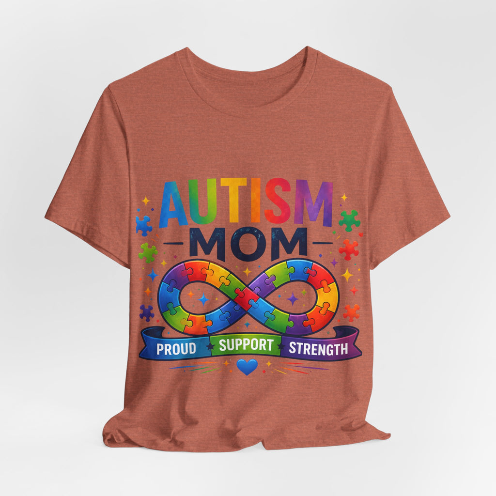 Autism Mom Shirt, Autism Infinity Ribbon Tee, Proud Autism Mom Gift, Autism Acceptance Shirt, Special Needs Mom, Inclusion Apparel