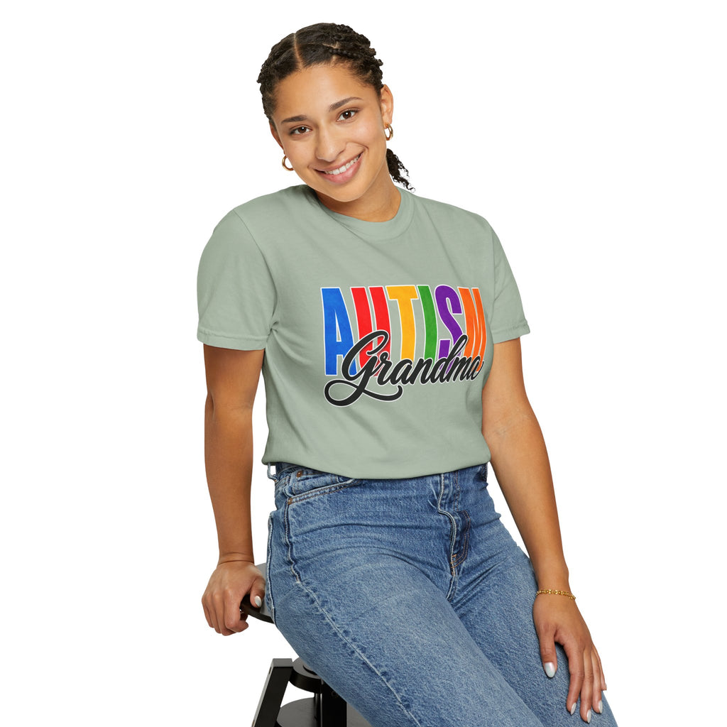 Autism Grandma Shirt Proud Autism Grandma T Shirt Autism Awareness Autism Acceptance Gift Puzzle Heart Special Needs Grandma Tee