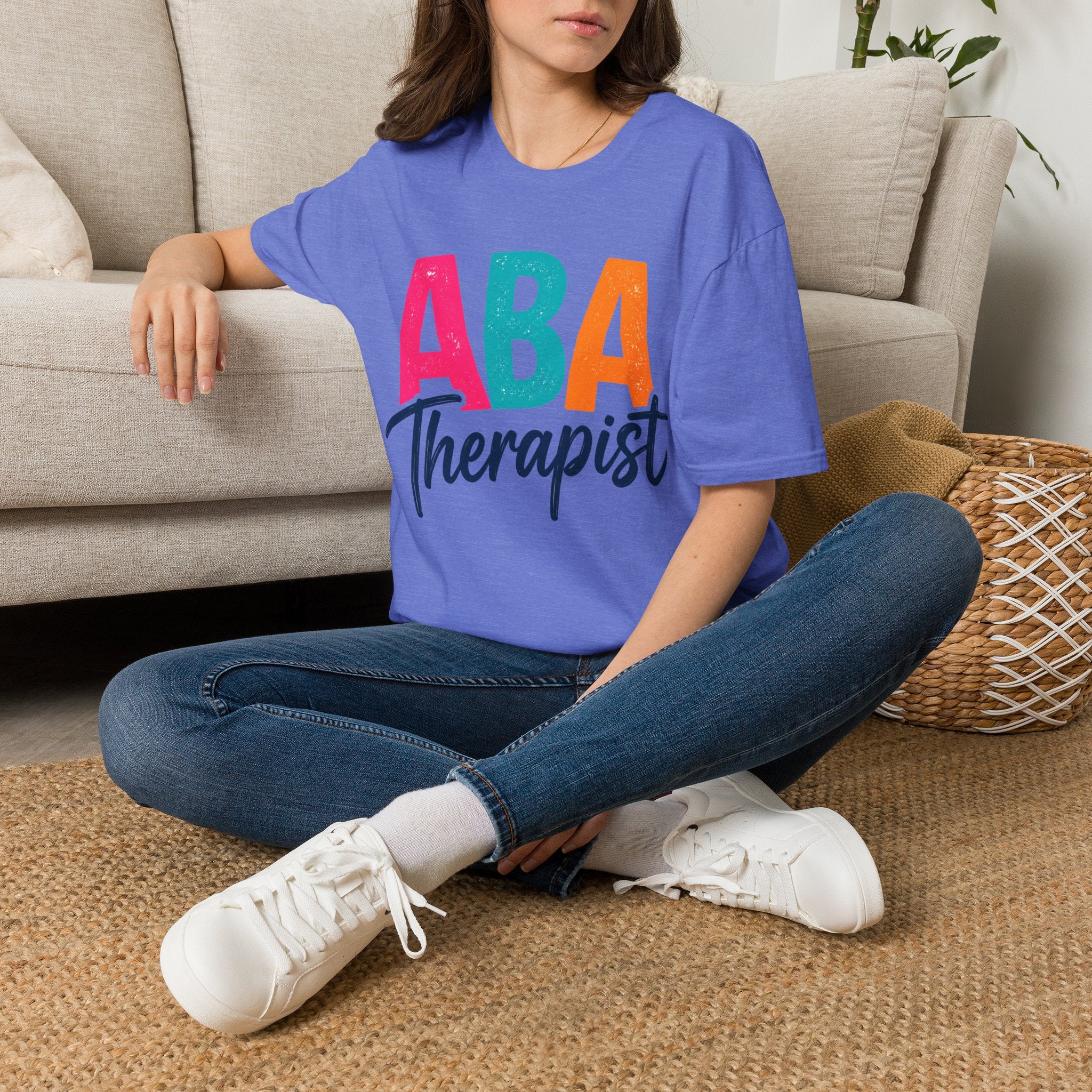 ABA Therapist Shirt  Behavior Technician Gift BCBA RBT Autism Therapist Tee Applied Behavior Analysis Shirt