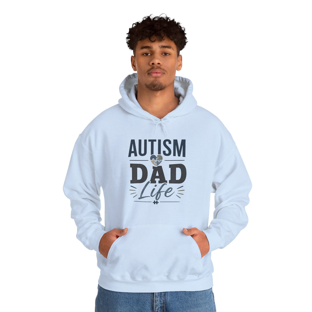 Autism Dad Life Hoodie | Autism Awareness Dad Sweatshirt