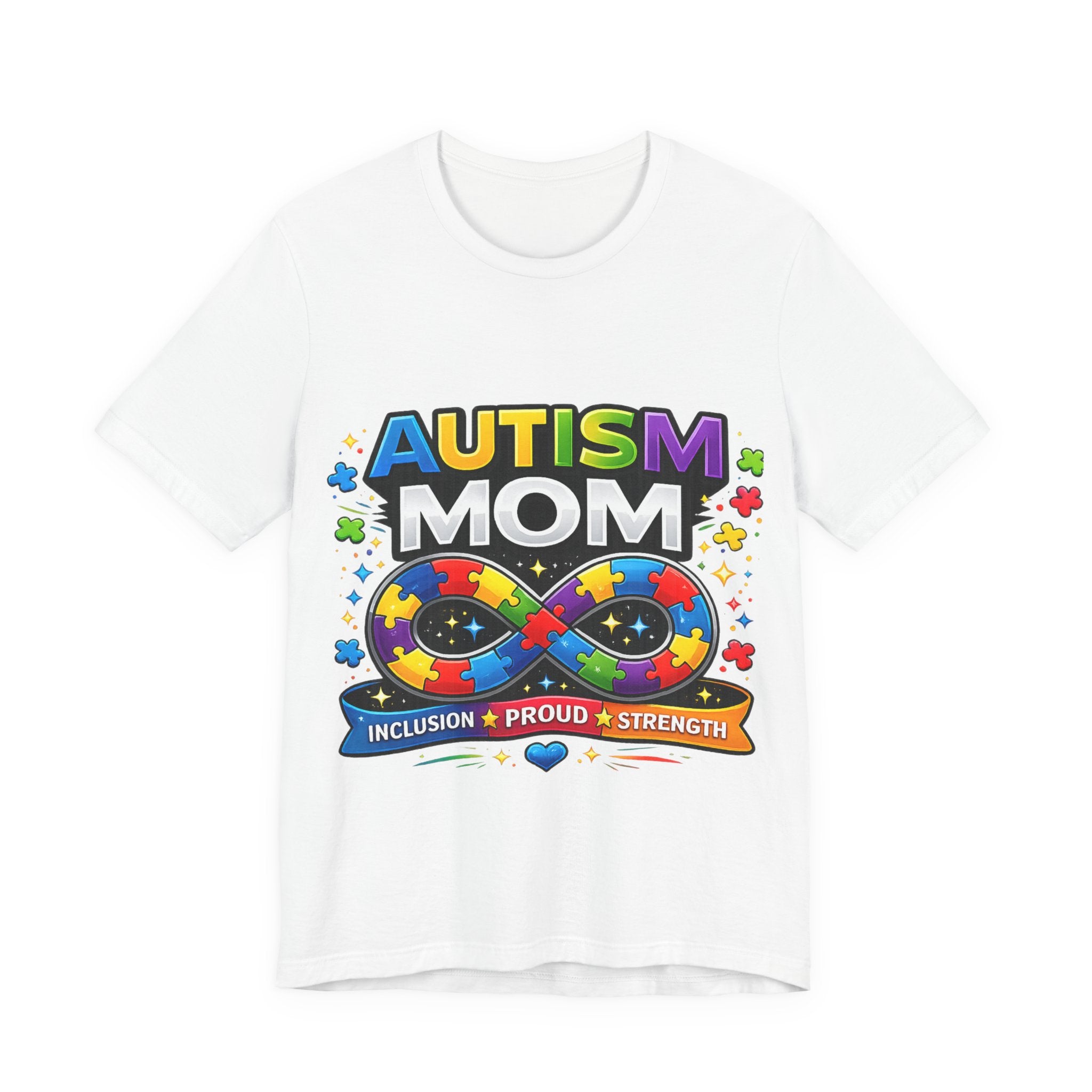 Autism Mom Shirt, Infinity Symbol T-Shirt, Proud Autism Mom Tee, Autism Acceptance Shirt, Inclusion Apparel, Family Support Shirt