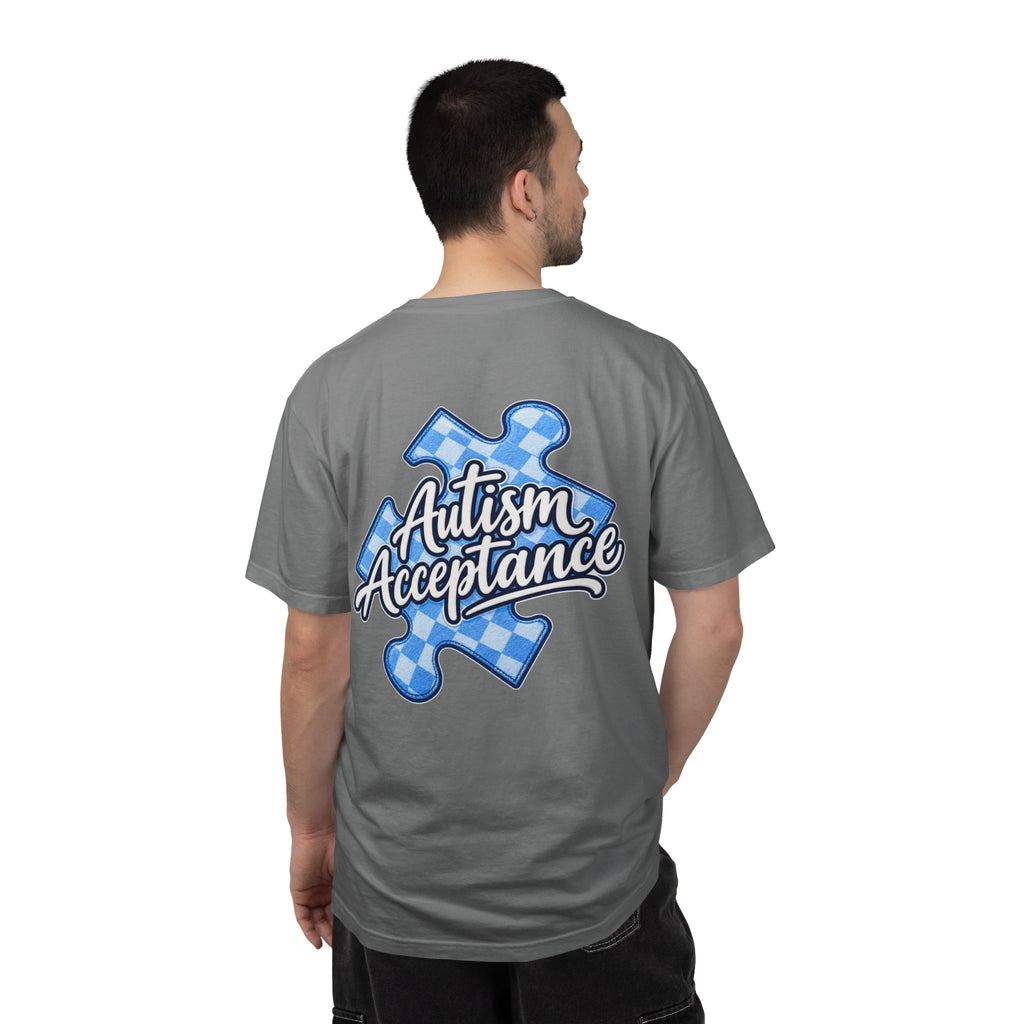 Autism Acceptance Puzzle Piece T-Shirt, Awareness Support Tee, Autism Advocate Shirt, Neurodiversity Gift, Autism Family Apparel