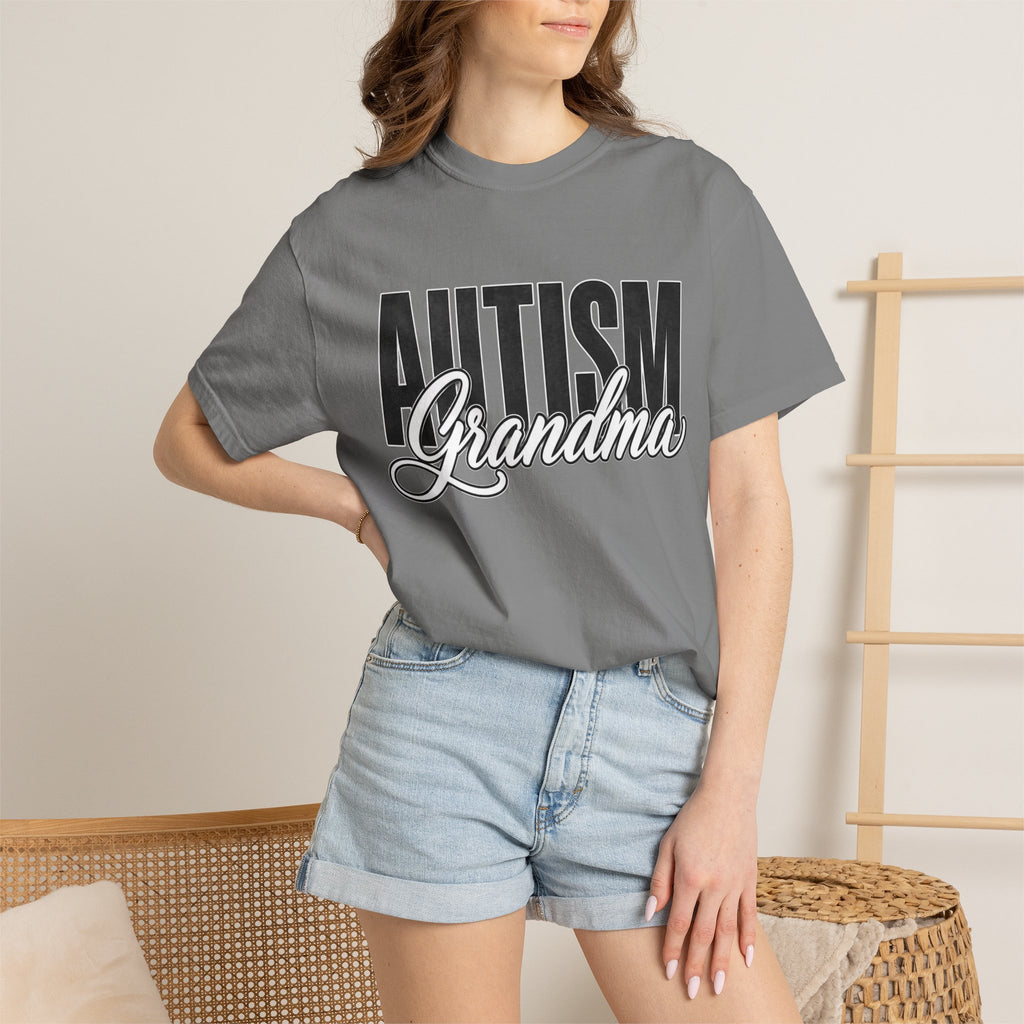 Autism Grandma Shirt Proud Autism Grandma T Shirt Autism Awareness Autism Acceptance Gift Puzzle Heart Special Needs Grandma Tee