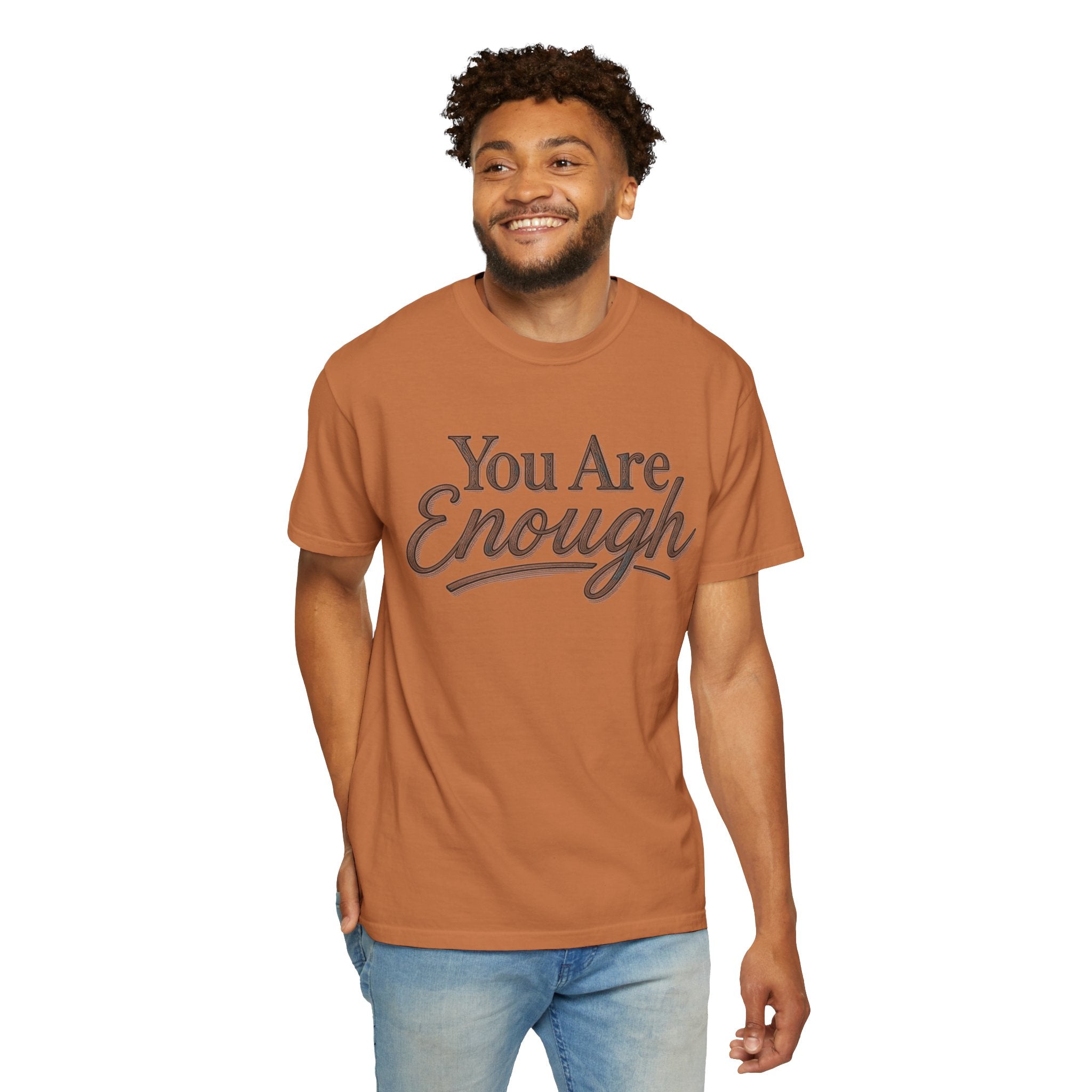 You Are Enough Shirt Inspirational T Shirt Positive Affirmation Tee Mental Health Awareness Shirt Self Love Gift Motivational Apparel