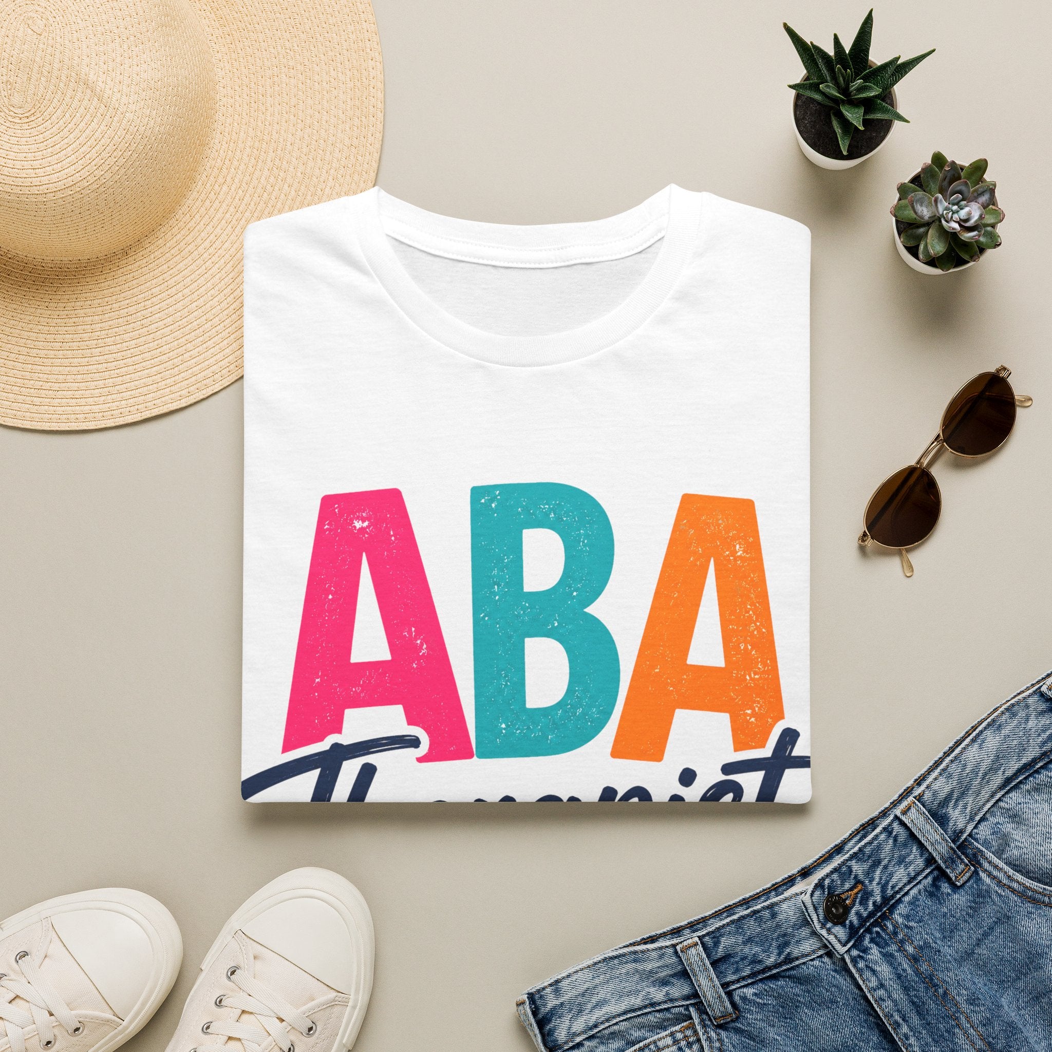 ABA Therapist Shirt  Behavior Technician Gift BCBA RBT Autism Therapist Tee Applied Behavior Analysis Shirt