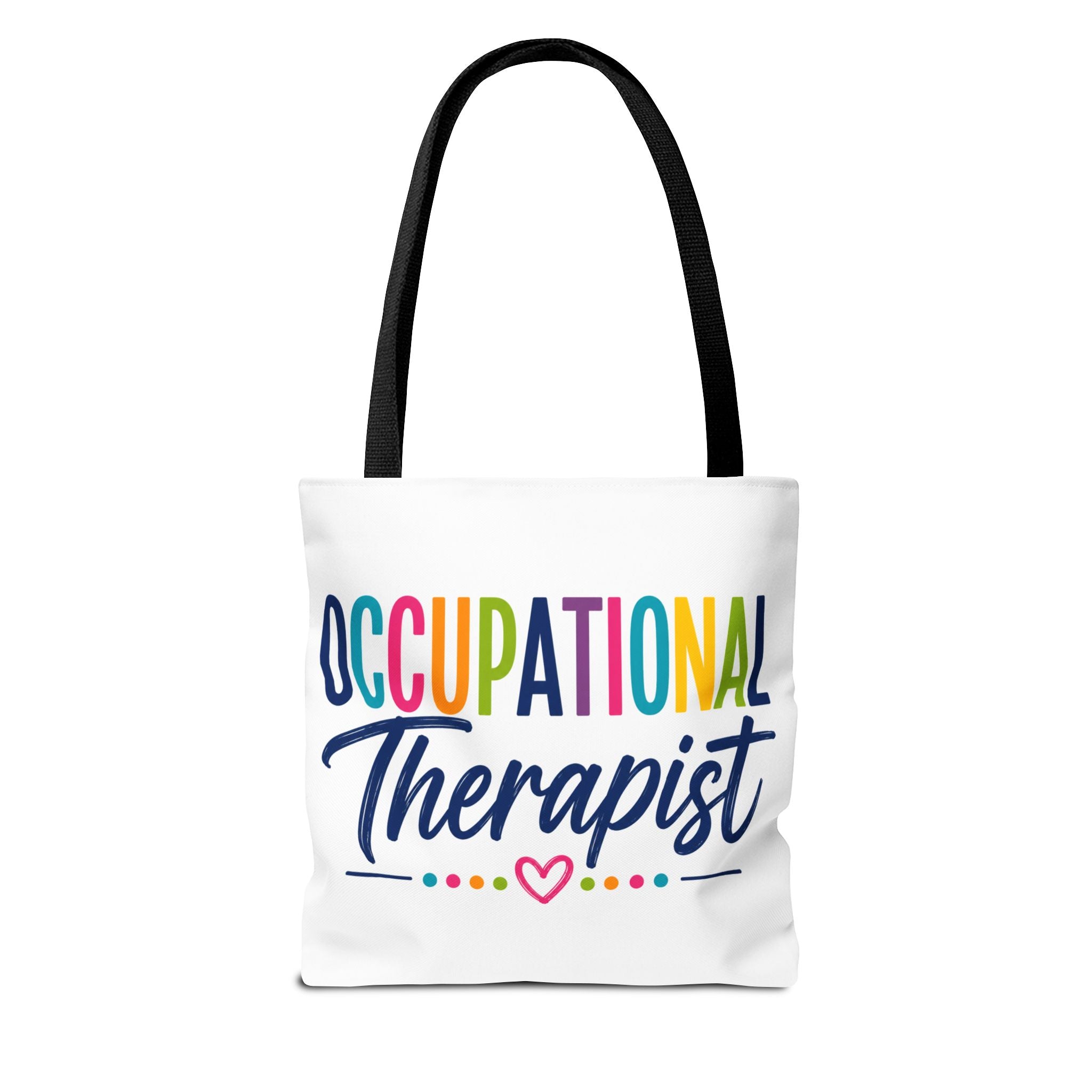 Occupational Therapist Tote Bag | Rainbow Script Healthcare Professional