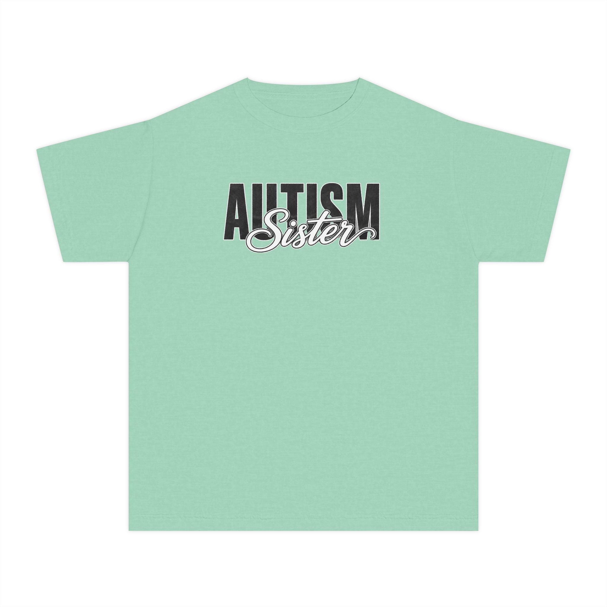 Autism Sister Youth Shirt Kids Autism Sister T Shirt Proud Autism Sibling Tee Autism Awareness Autism Acceptance Gift for Girls