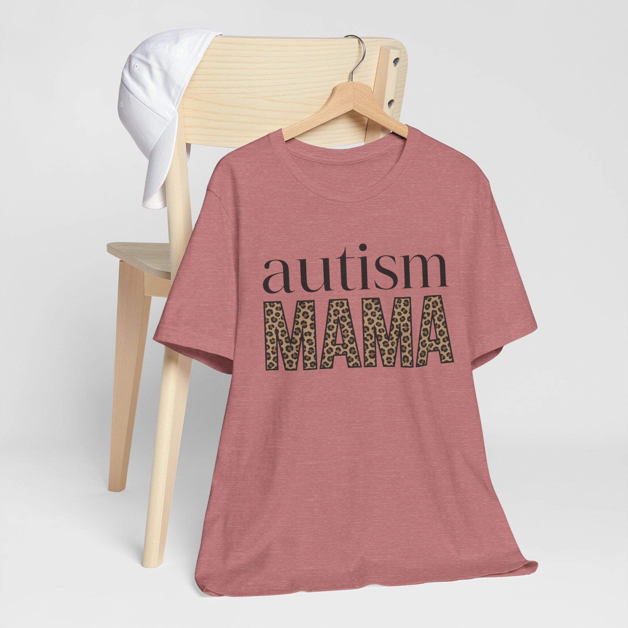 Autism MAMA Leopard Print Tee | Autism Awareness Shirt