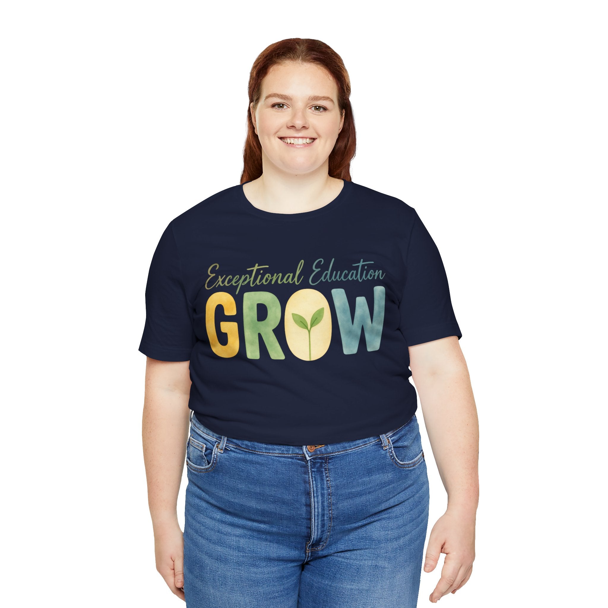 Exceptional Education Teacher Shirt GROW Special Education T Shirt SPED Teacher Gift Inclusive Classroom Autism Teacher Tee
