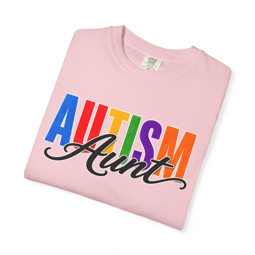 Autism Aunt Shirt Proud Autism Aunt T Shirt Autism Awareness Autism Acceptance Gift Puzzle Heart Special Needs Family Tee