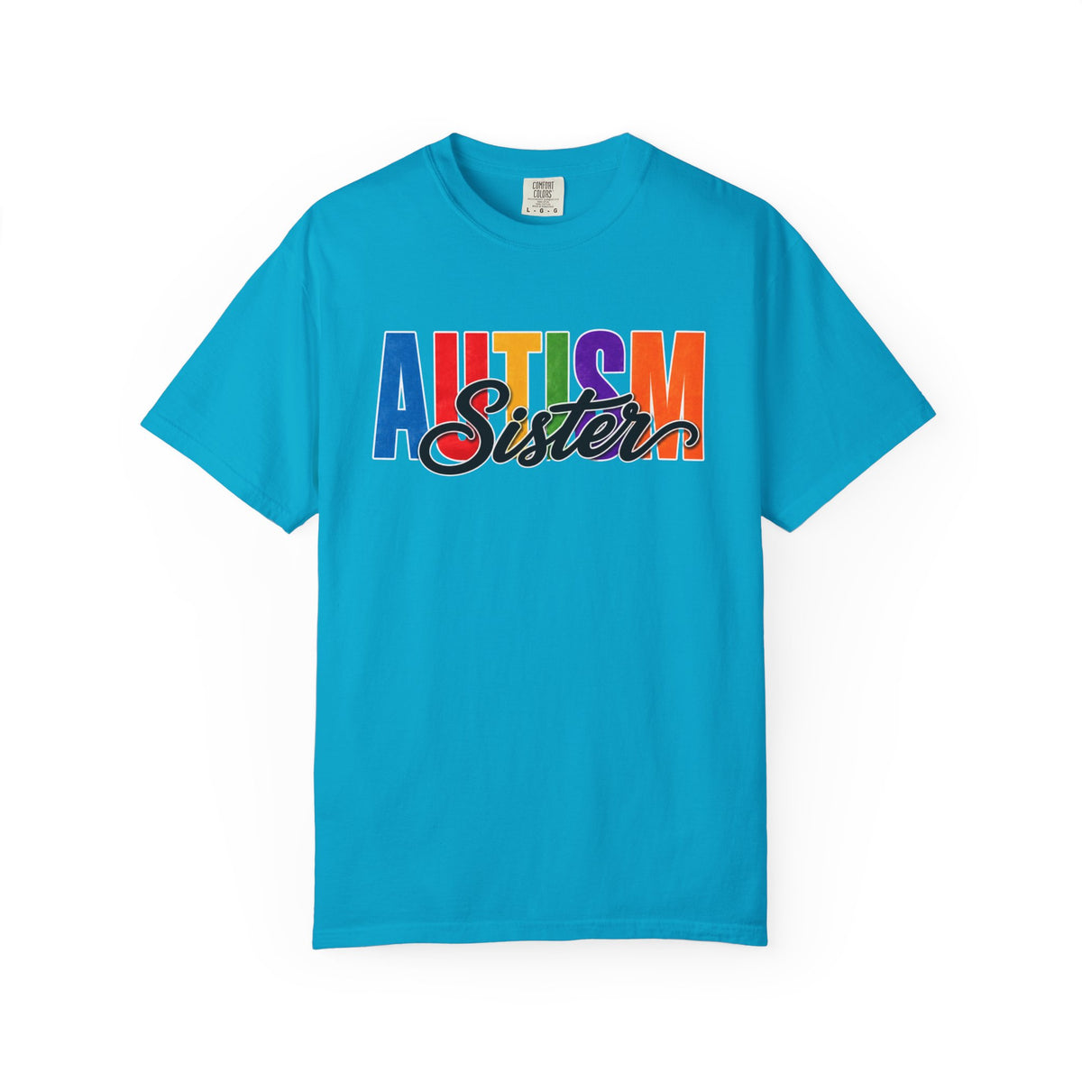 Autism Sister Shirt Proud Autism Sister T Shirt Autism Awareness Autism Acceptance Gift Puzzle Heart Special Needs Sibling Tee