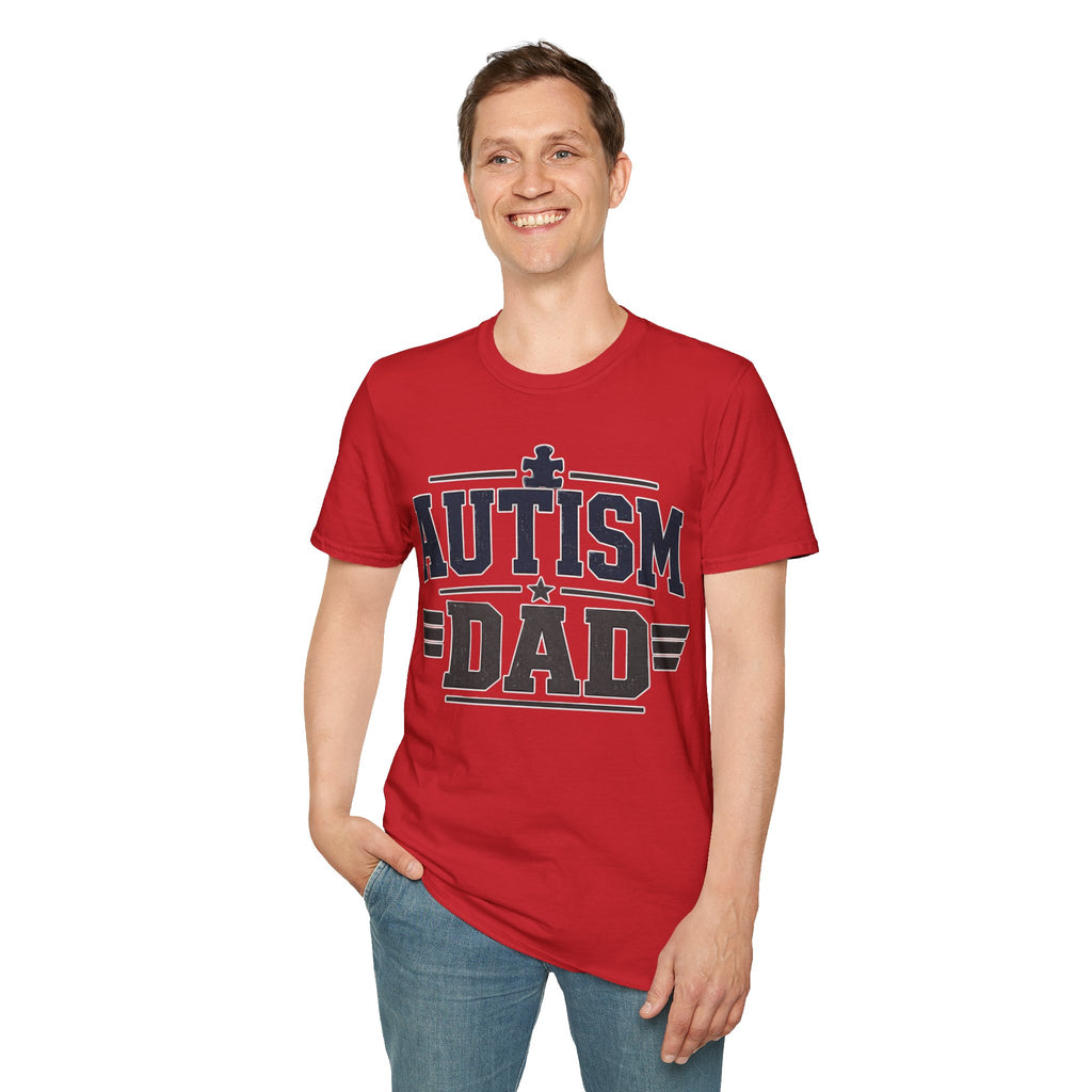 Autism Dad T-Shirt — Proud Autism Awareness Tee for Fathers