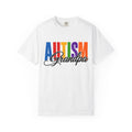 Autism Grandpa Shirt Proud Autism Grandpa T Shirt Autism Awareness Autism Acceptance Gift Puzzle Heart Special Needs Grandpa Tee