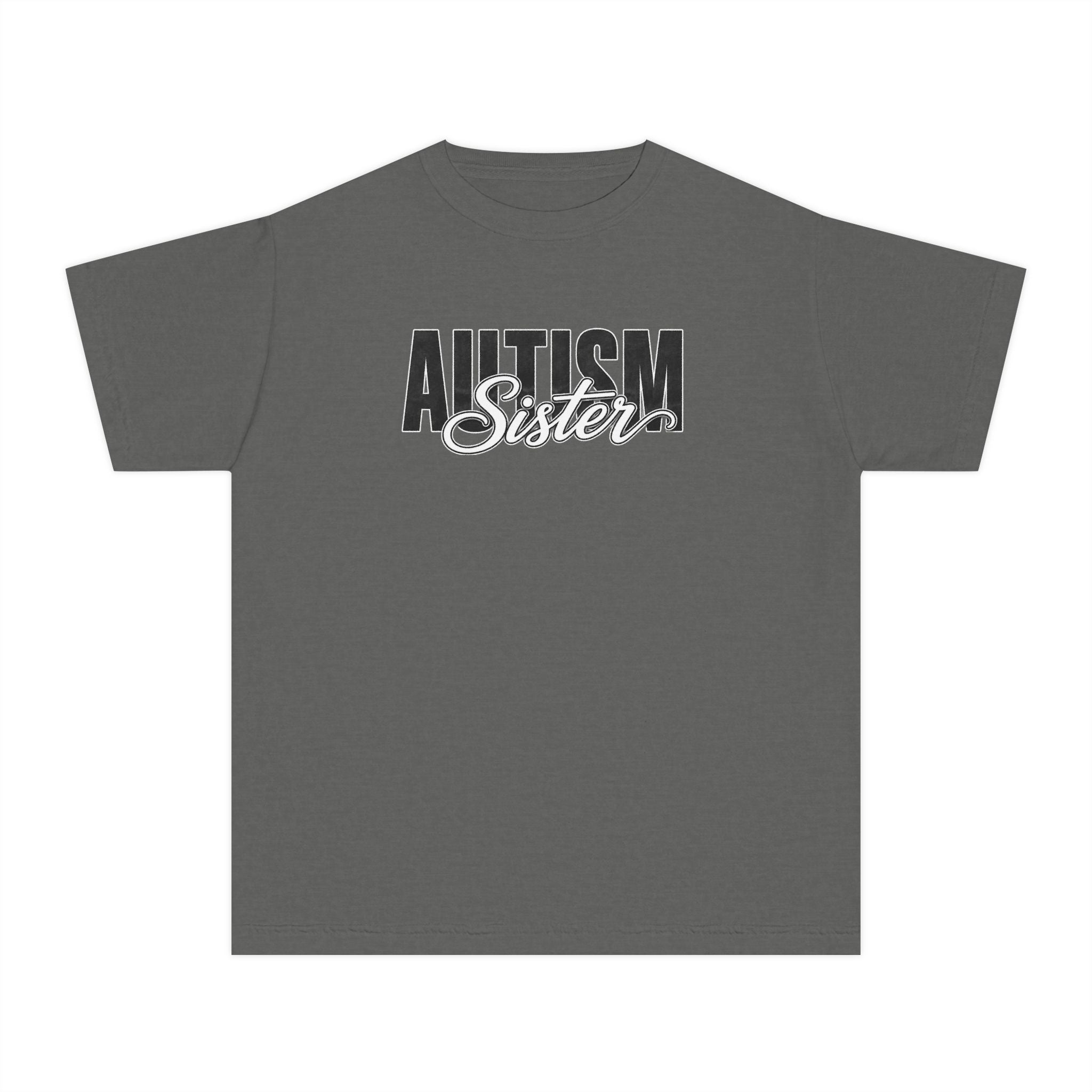Autism Sister Youth Shirt Kids Autism Sister T Shirt Proud Autism Sibling Tee Autism Awareness Autism Acceptance Gift for Girls
