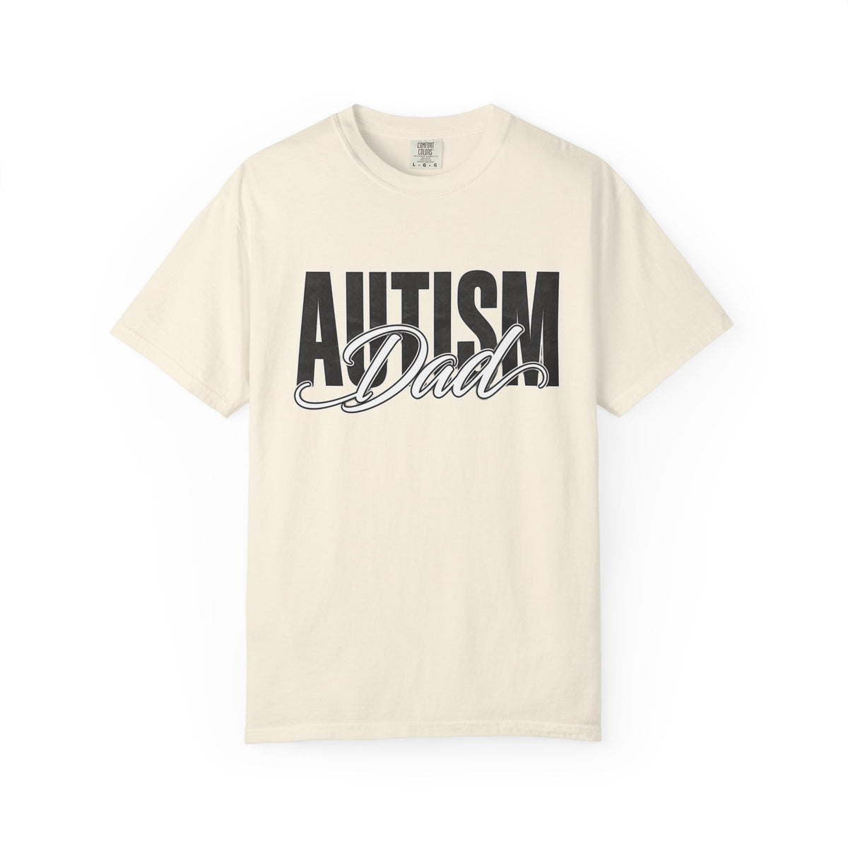 Autism Dad Shirt Autism Dad T Shirt Proud Autism Father Rainbow Block Letter Tee Autism Awareness Autism Acceptance Gift for Dad