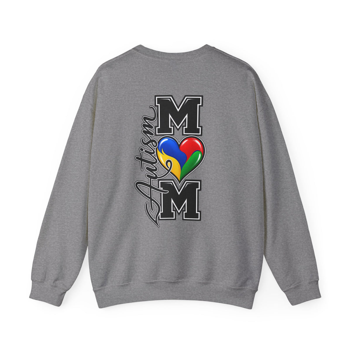 Autism Mom Crewneck, Puzzle Heart Awareness Sweatshirt, Autism Mom Gift Hoodie, Autism Acceptance Family Apparel