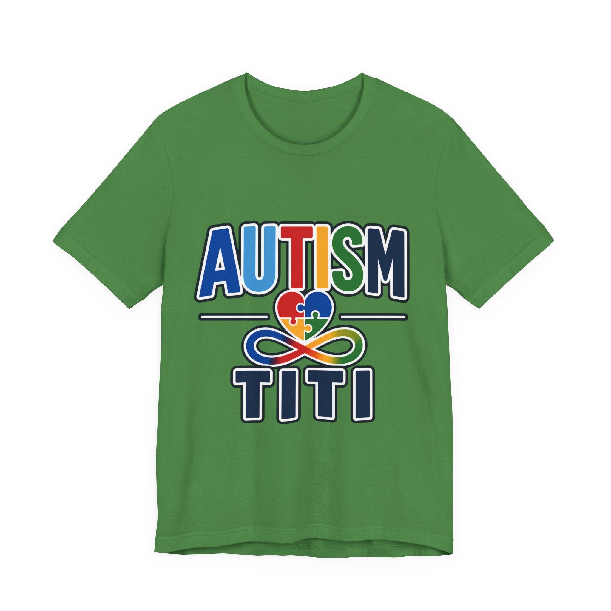 Autism Titi Shirt | Proud Autism Aunt T-Shirt | Spanish Tía Puzzle Heart Infinity Design | Autism Awareness & Acceptance Gift