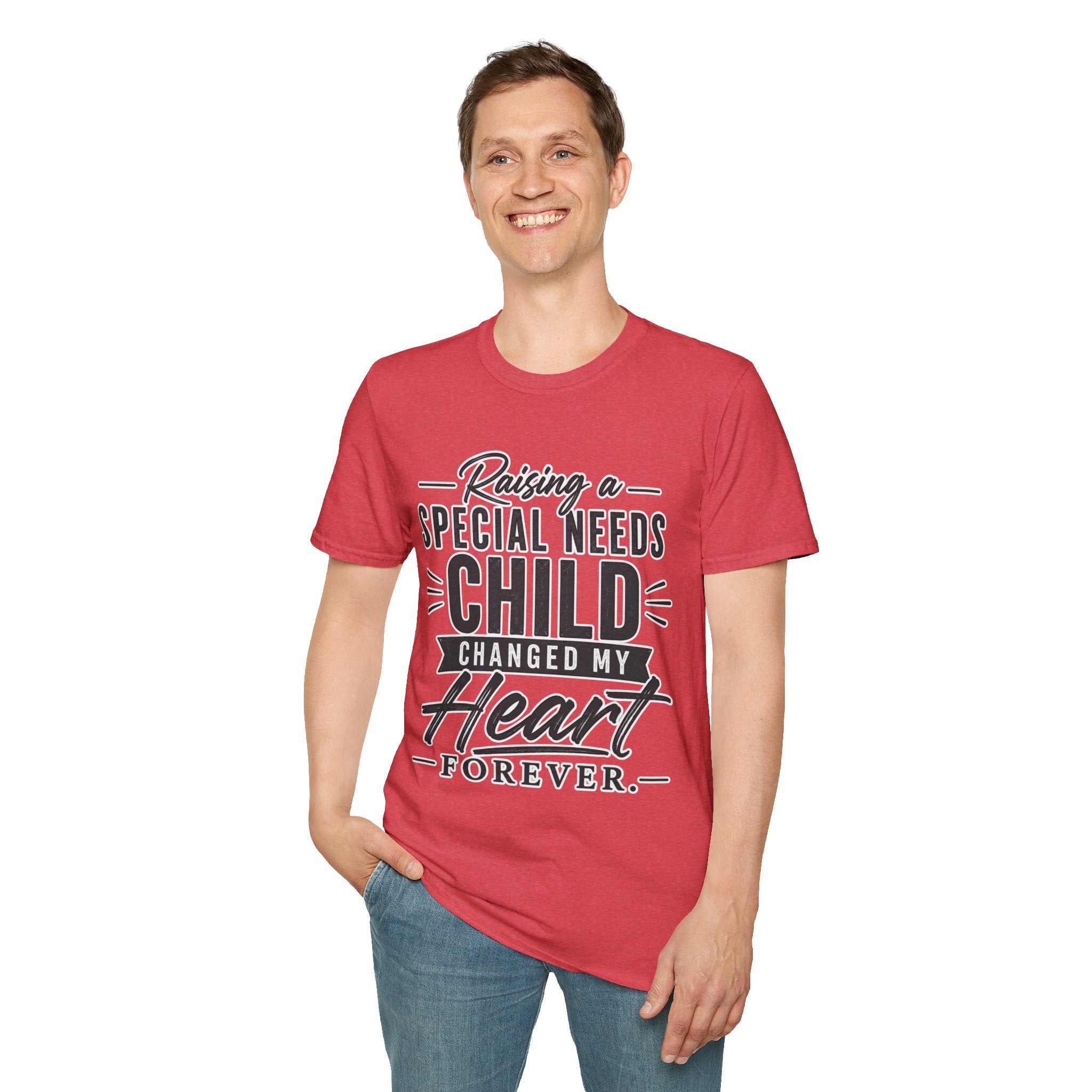 Raising a Special Needs Child T-Shirt — Supportive Special Needs Parent Awareness Tee