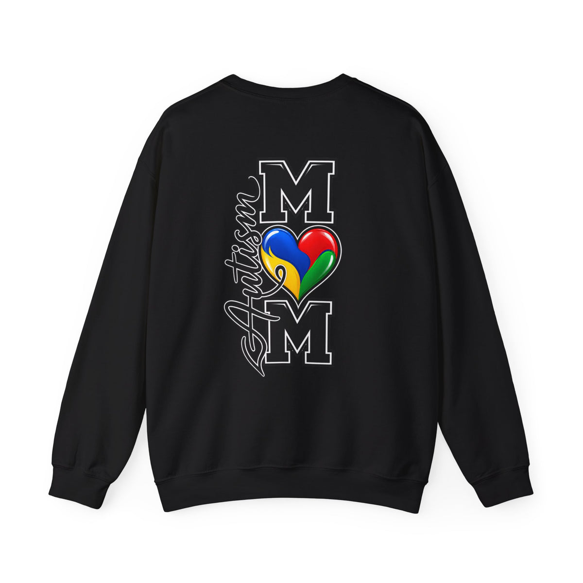 Autism Mom Crewneck, Puzzle Heart Awareness Sweatshirt, Autism Mom Gift Hoodie, Autism Acceptance Family Apparel
