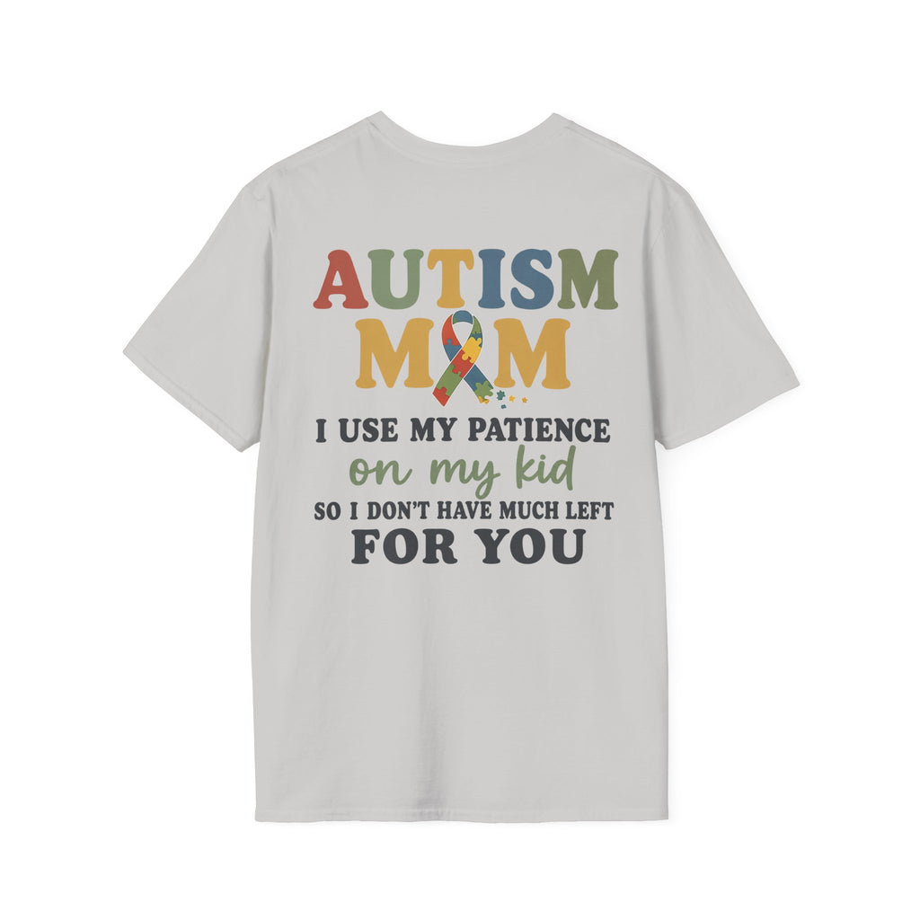 Autism Mom T-Shirt | Autism Awareness Ribbon, Supportive Mom Tee