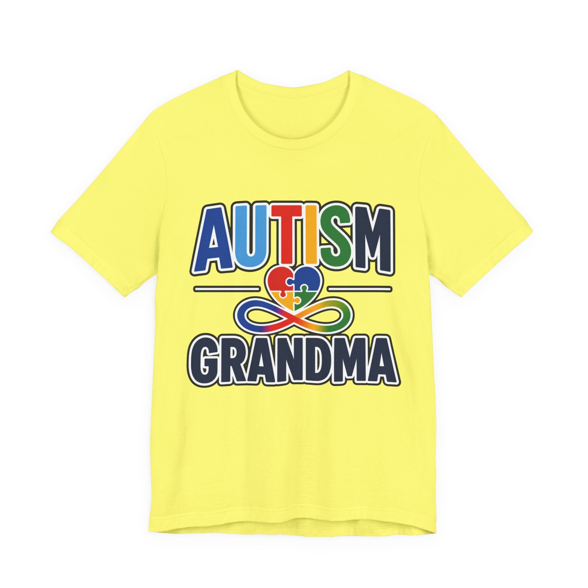 Autism Grandma Shirt | Puzzle Heart Infinity T-Shirt | Proud Autism Grandma Tee | Autism Awareness & Acceptance Gift